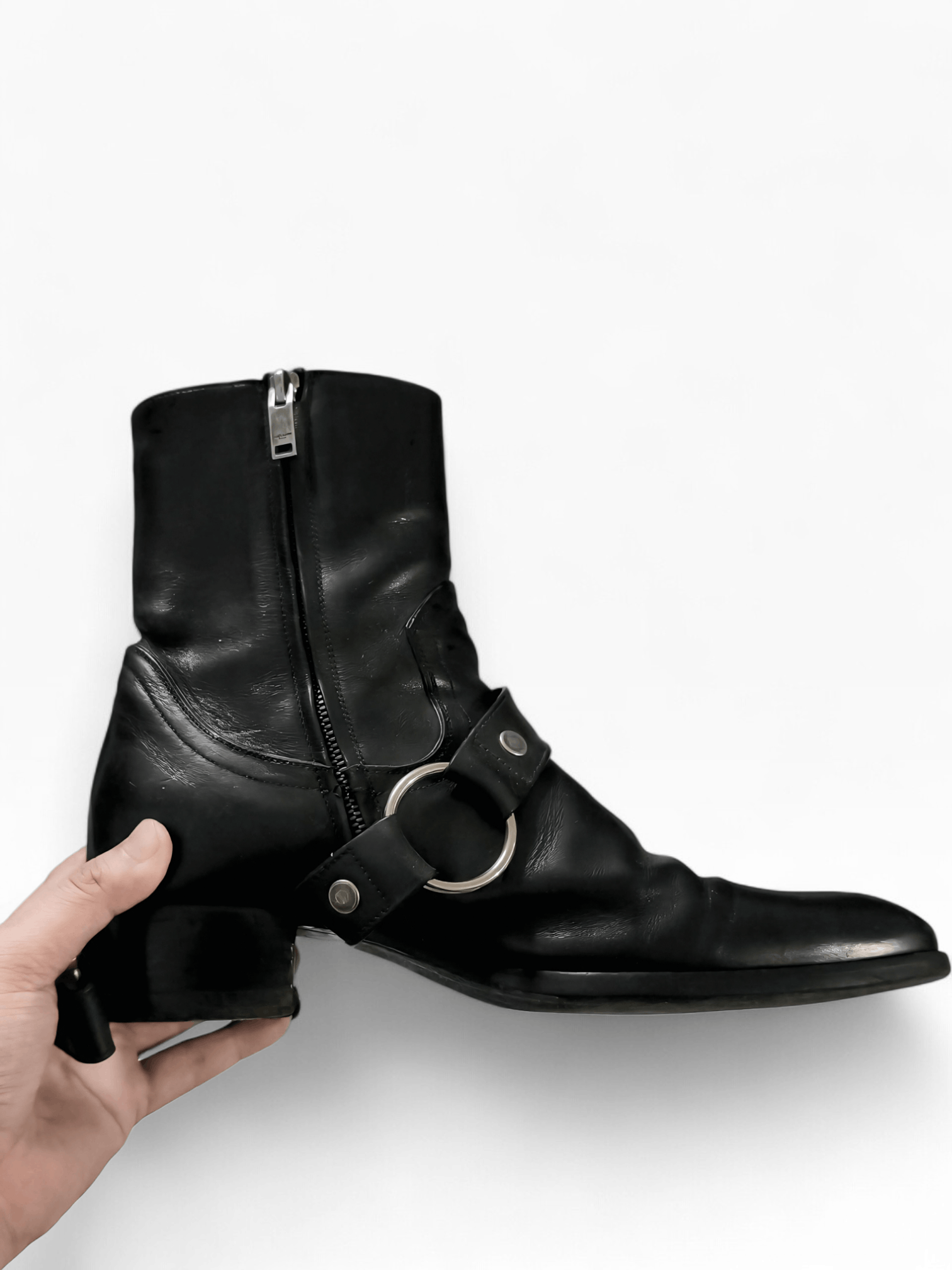 Saint Laurent Paris Saint Laurent Paris Wyatt Harness Boots Size US 6.5 / EU 39-40 - 3 Thumbnail