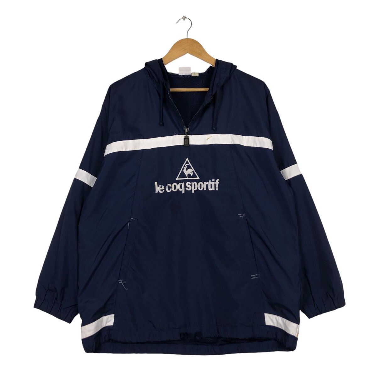 Japanese Brand × Le Coq Sportif × Vintage Vintage Le Coq Sportif Windbreaker Jacket 90s Running Wear Size US M / EU 48-50 / 2 - 10 Thumbnail