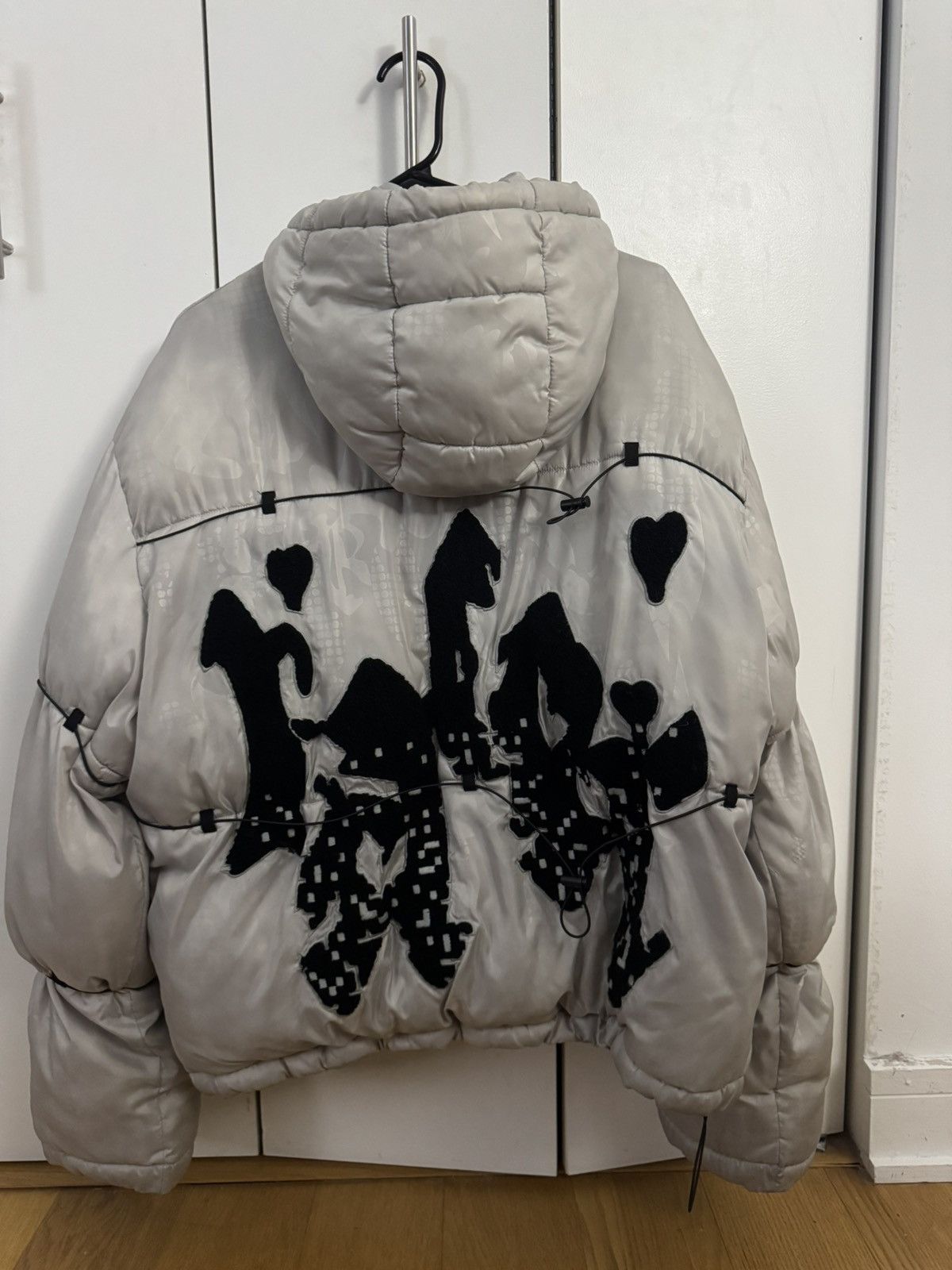 Racer Worldwide Racer Worldwide Grey Camo Puffer Jacket Size US L / EU 52-54 / 3 - 2 Thumbnail