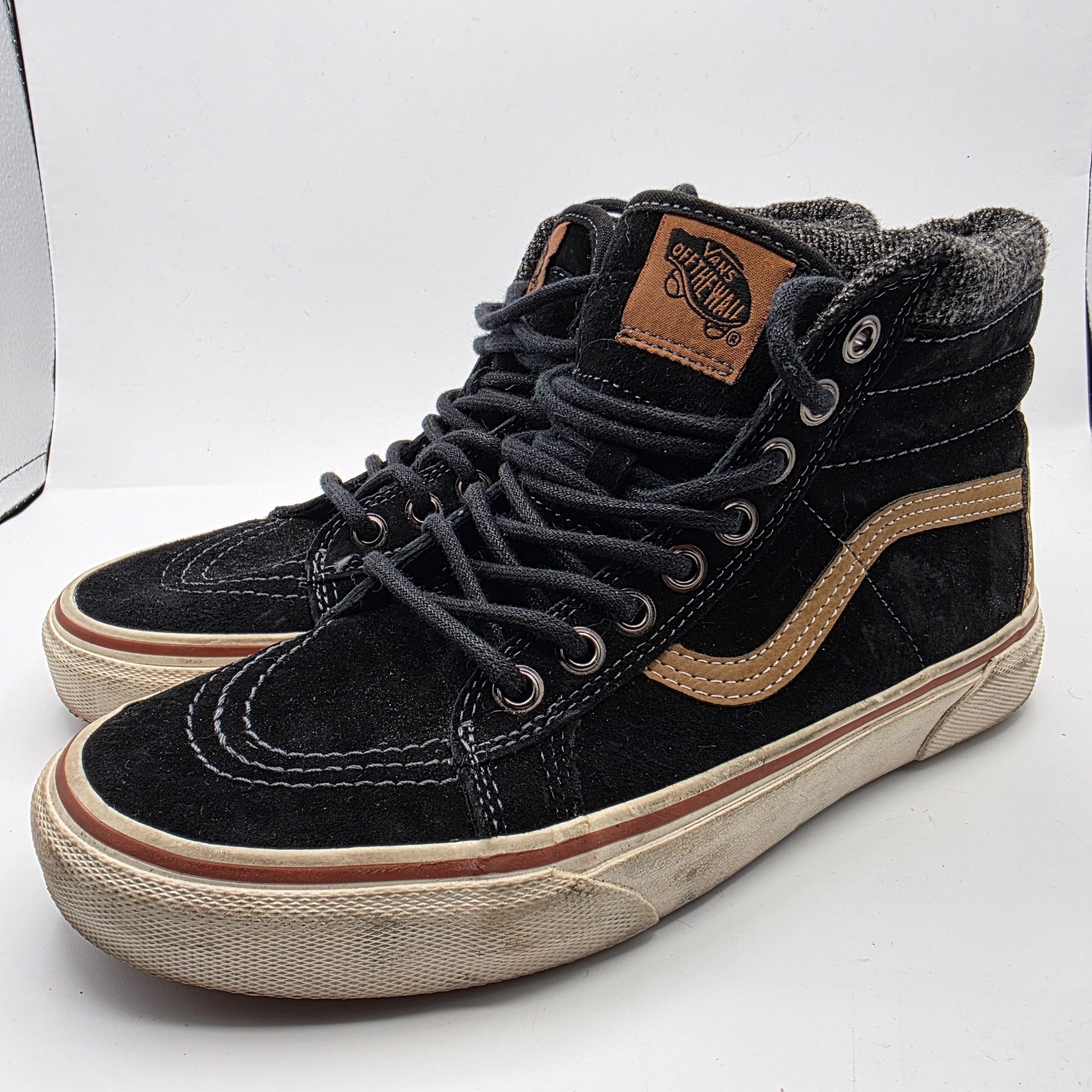 Vans Vans Sk8-Hi MTE Womens Size 8 Black Tabacco Brown Shoes Outd Size US 8 / IT 38 - 4 Thumbnail