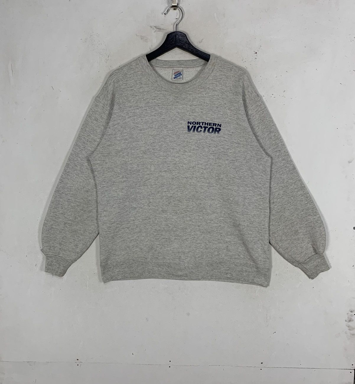 Jerzees Vintage Jerzees Northern Victor Ship Graphic Sweatshirt Size US M / EU 48-50 / 2 - 2 Thumbnail
