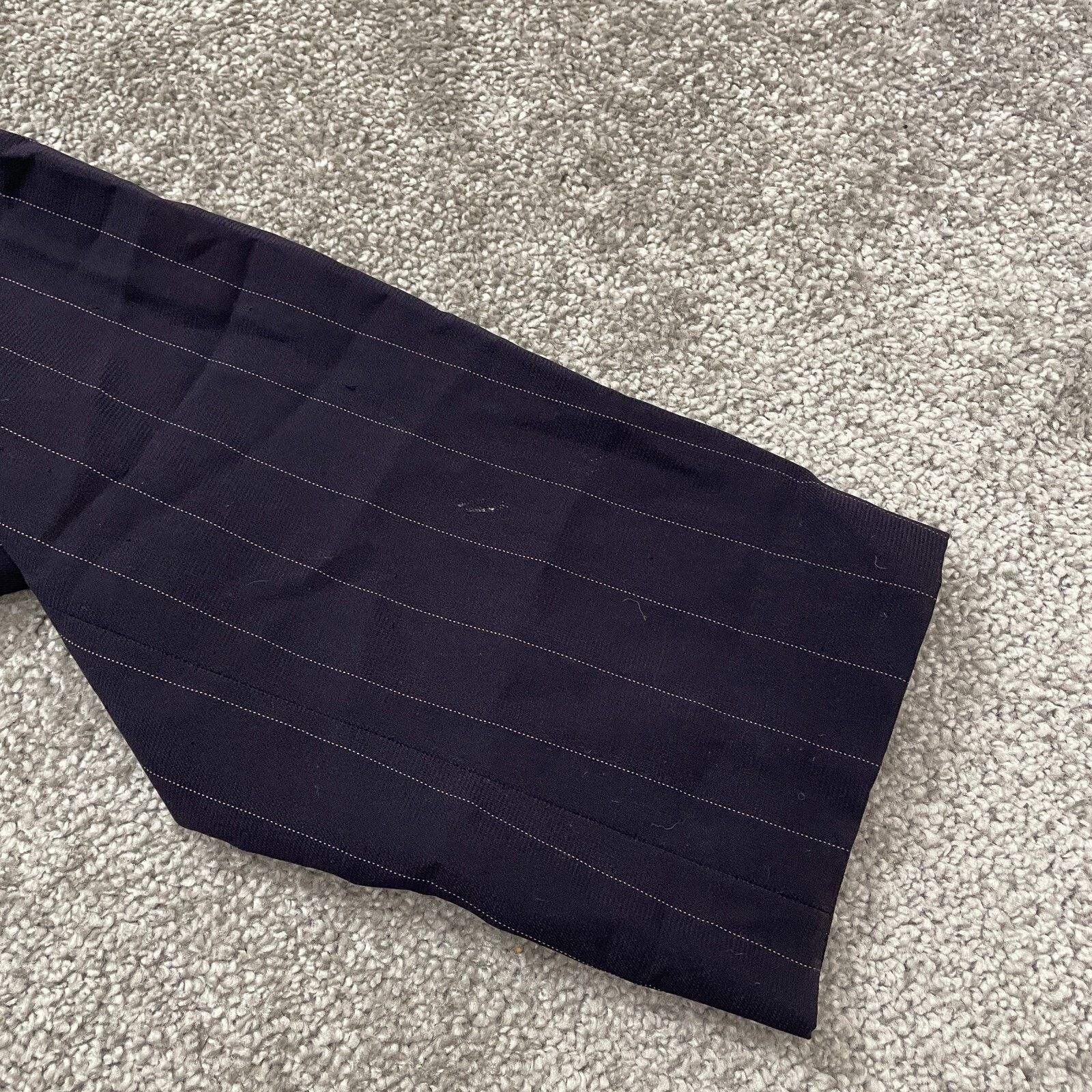 Bob Mackie Bob Mackie Blazer Mini Skirt Suit Set Womens 16 Purple Strip Size 34" / US 12 / IT 48 - 9 Thumbnail
