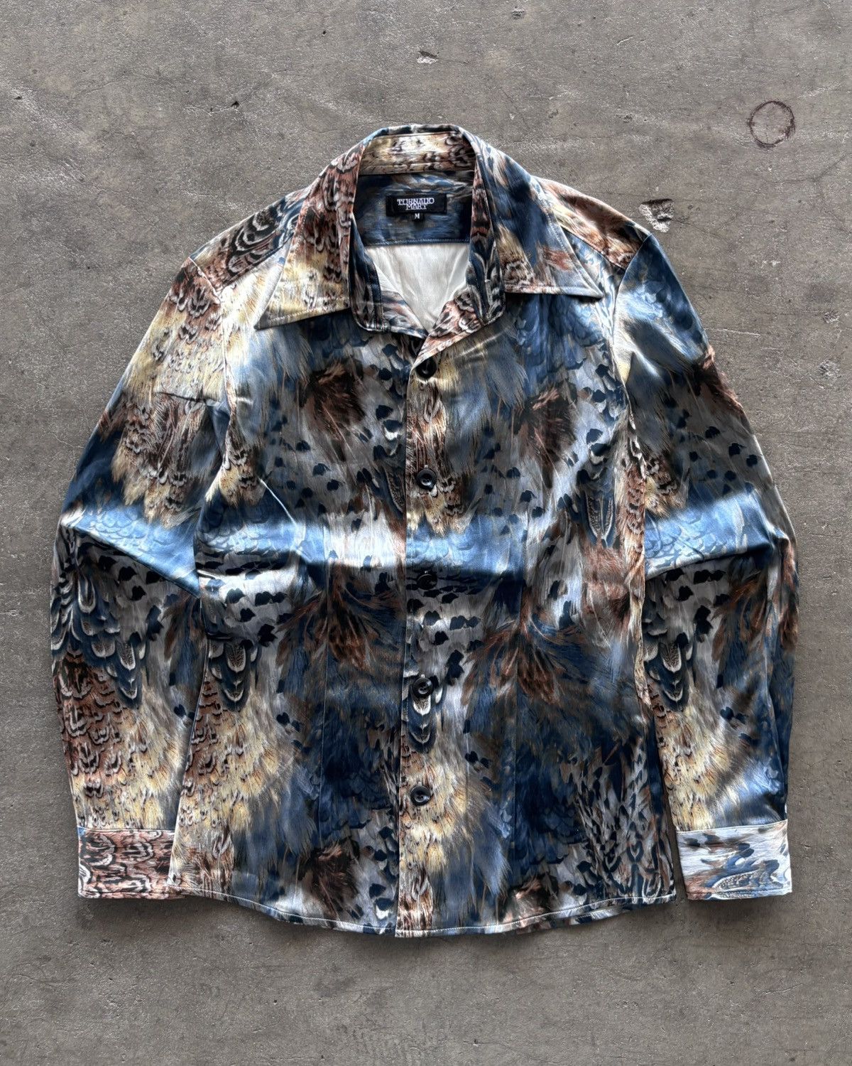 Japanese Brand × Tornado Mart Tornado Mart Peacock Button Up Shirt Size US M / EU 48-50 / 2 - 1 Thumbnail