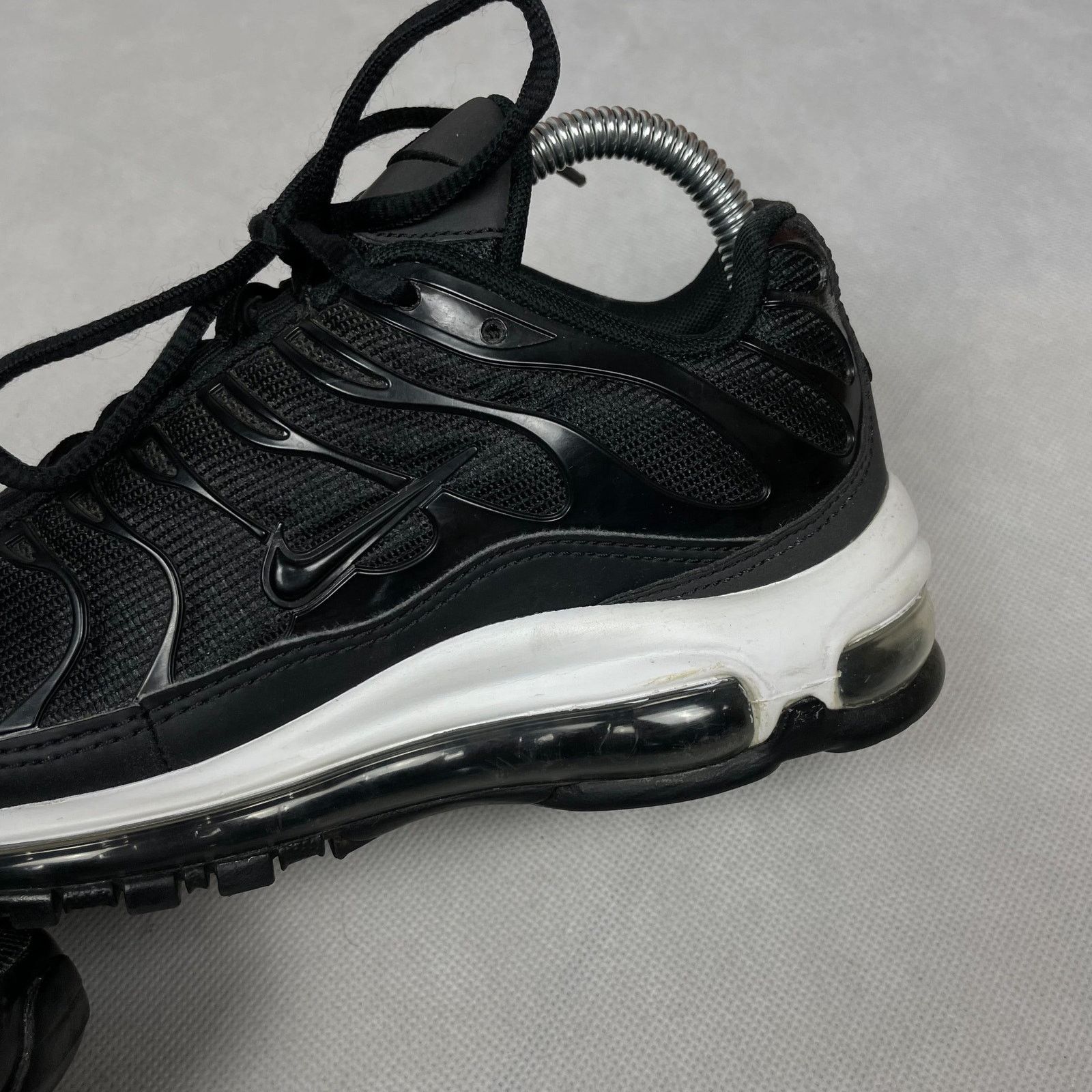 Nike Nike Air Max 97 Plus AH8144-001 Kids Black Sneaker Shoes 4.5 Size US 5.5 / EU 38 - 8 Thumbnail