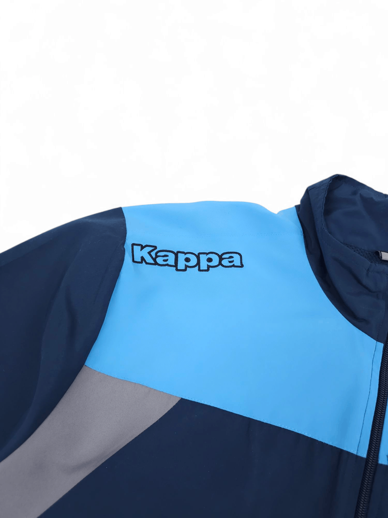 Kappa 💎 Vintage Kappa Navy Logo Light Jacket Windbreaker Y2K Size US XXL / EU 58 / 5 - 3 Thumbnail