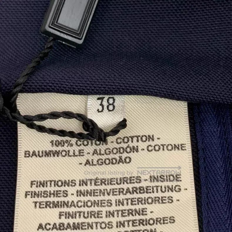 Hermes Hermes Dark Blue Bell Chain Cotton Casual Skirt Short Skir Size 25" / US 0 / IT 36 - 7 Thumbnail