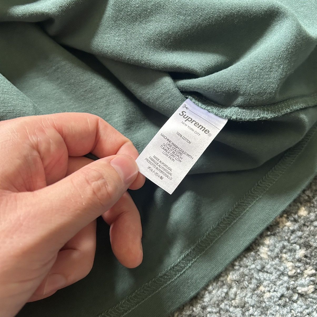 Supreme HiGH DENSiTY SMALL BOX LOGO S/S TOP TEE AQUA QUiET LUXURY Size US M / EU 48-50 / 2 - 10 Thumbnail
