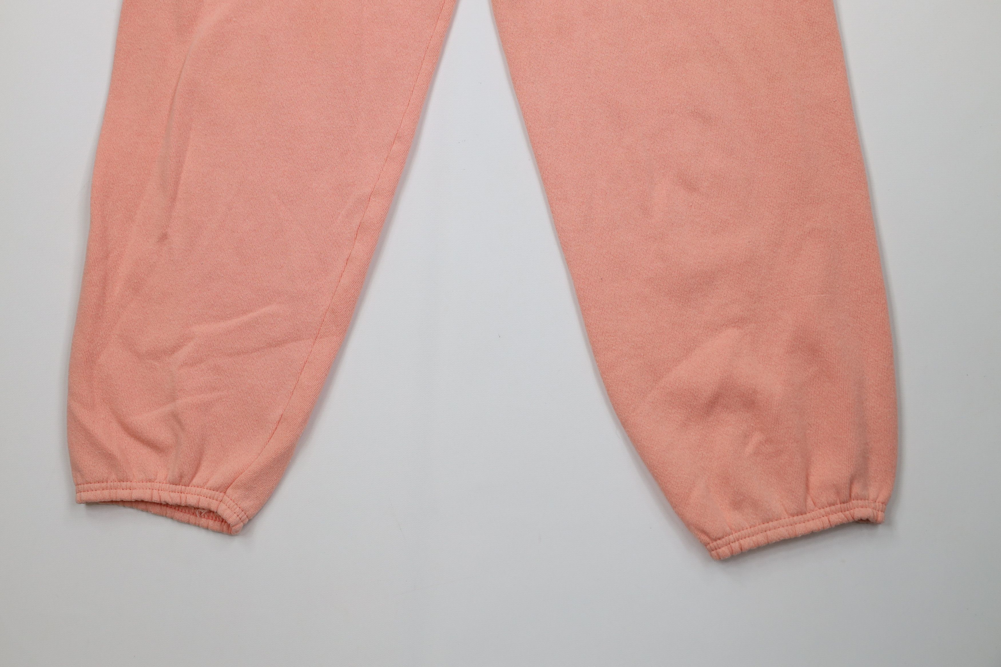 Vintage Vintage 90s Streetwear Sweatpants Joggers Pants Pink USA Size 28" / US 6 / IT 42 - 4 Thumbnail