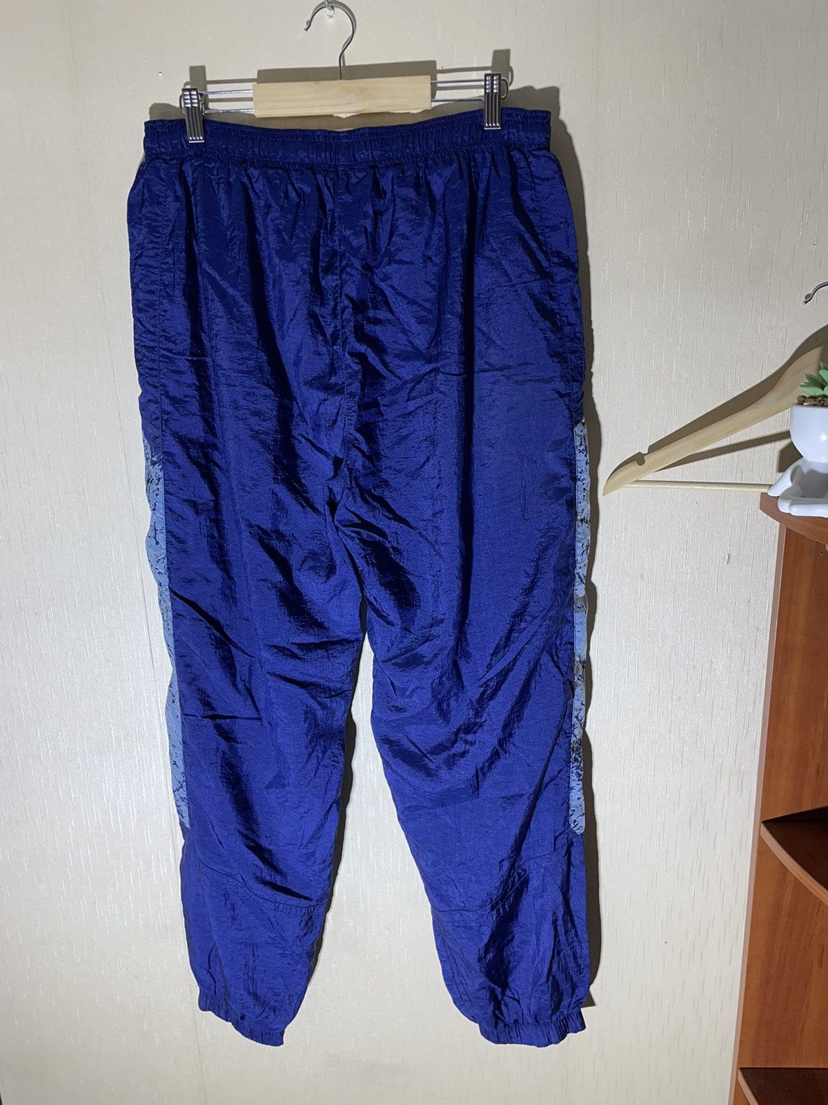 Nike × Vintage Nike vintage streetwear nylons sweatpants 90s Size US 36 / EU 52 - 13 Thumbnail
