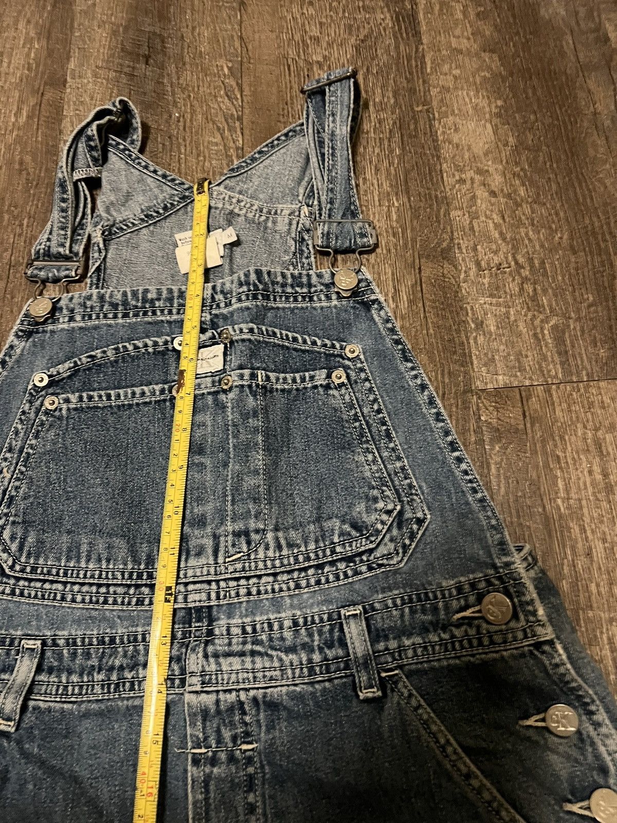 Vintage Vintage Calvin Klein Jeans Denim Overalls Size Medium Size US 33 - 14 Thumbnail