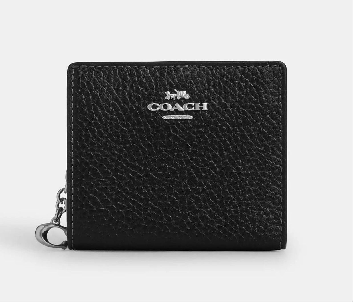 Coach Snap Wallet Silver/Black CBO77 Size ONE SIZE - 7 Thumbnail