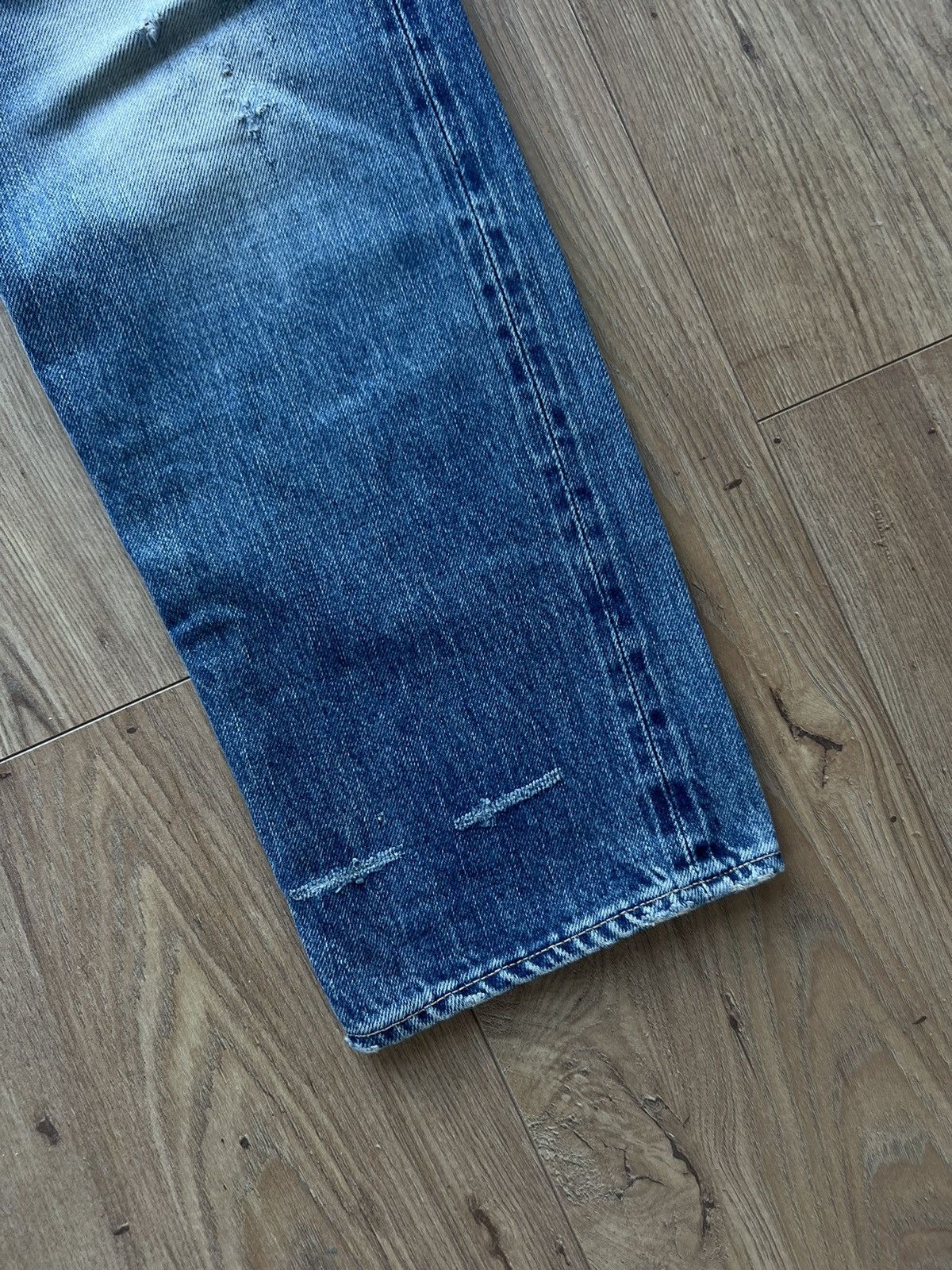 HYSTERIC GLAMOUR KINKY TEDDY BEAR SELVEDGE JEANS Y2K RARE