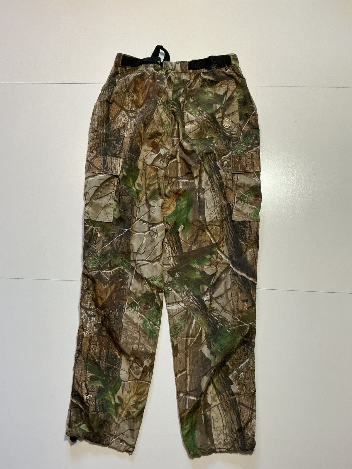 Other Game Winner APG RealTree Camo Camouflage Belted Cargo Pants Size US 32 / EU 48 - 3 Thumbnail
