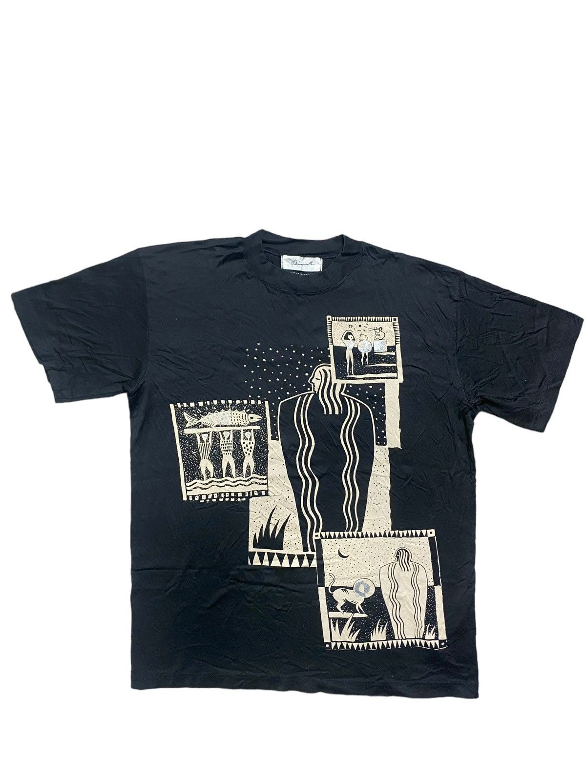 Vintage VINTAGE ART TEE GRAPHIC DESIGN MADE IN ITALY Size US M / EU 48-50 / 2 - 1 Thumbnail