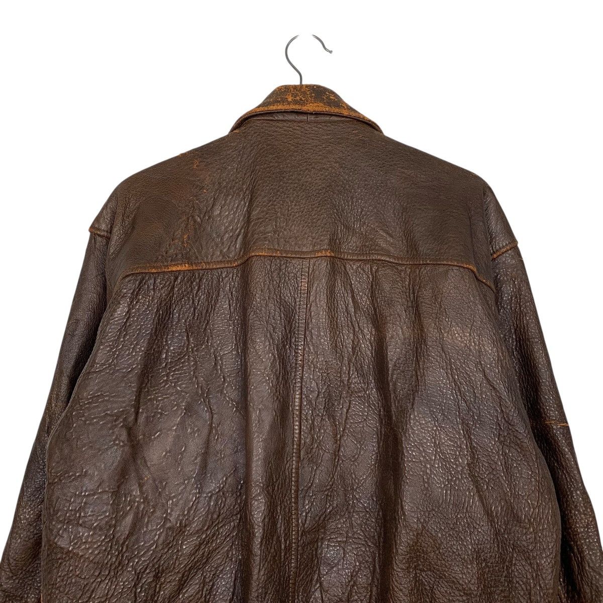 Japanese Brand Type A-2 US Air Force Military Leather Bomber Jacket Size US M / EU 48-50 / 2 - 8 Thumbnail