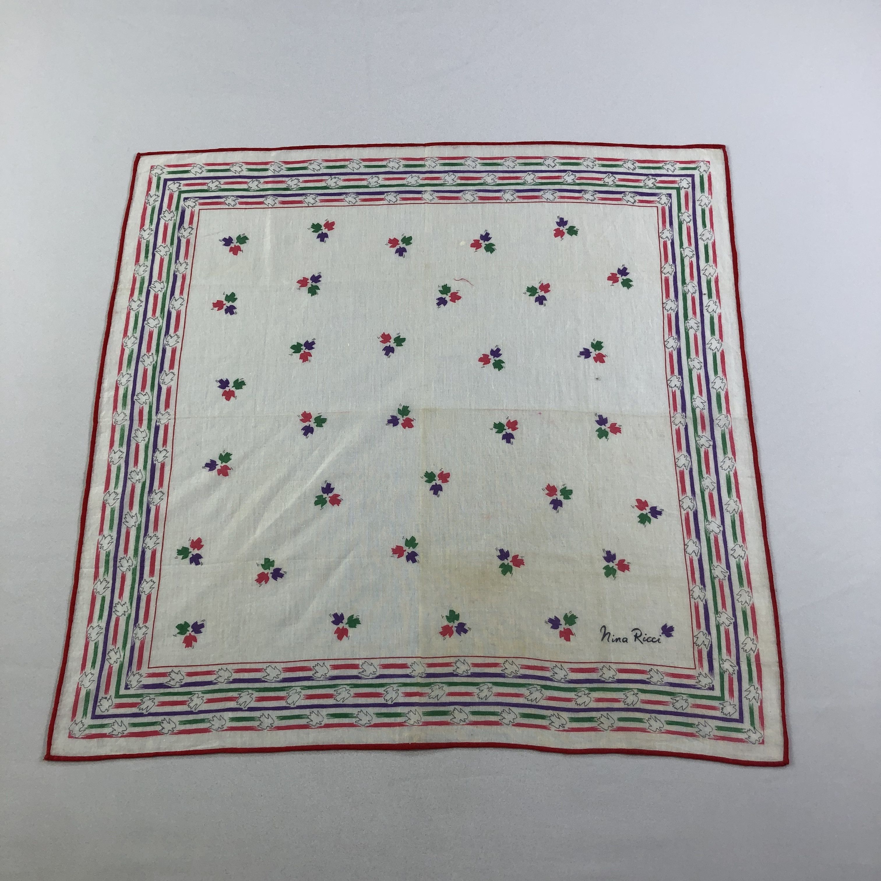 Nina Ricci Nina Ricci Handkerchief Neckerchief Bandana H2100 Size ONE SIZE - 2 Thumbnail