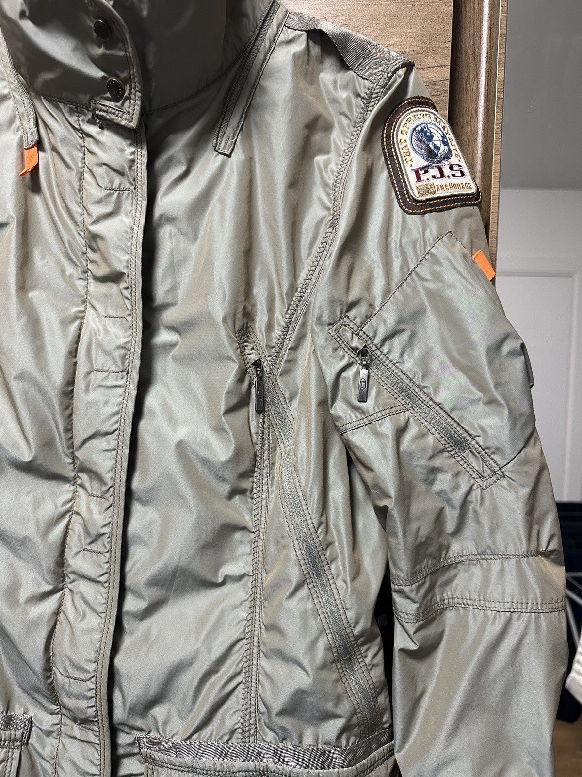 Parajumpers Parajumpers Windbreaker Nylon Long Women’s Jacket M Size Size M / US 6-8 / IT 42-44 - 4 Thumbnail