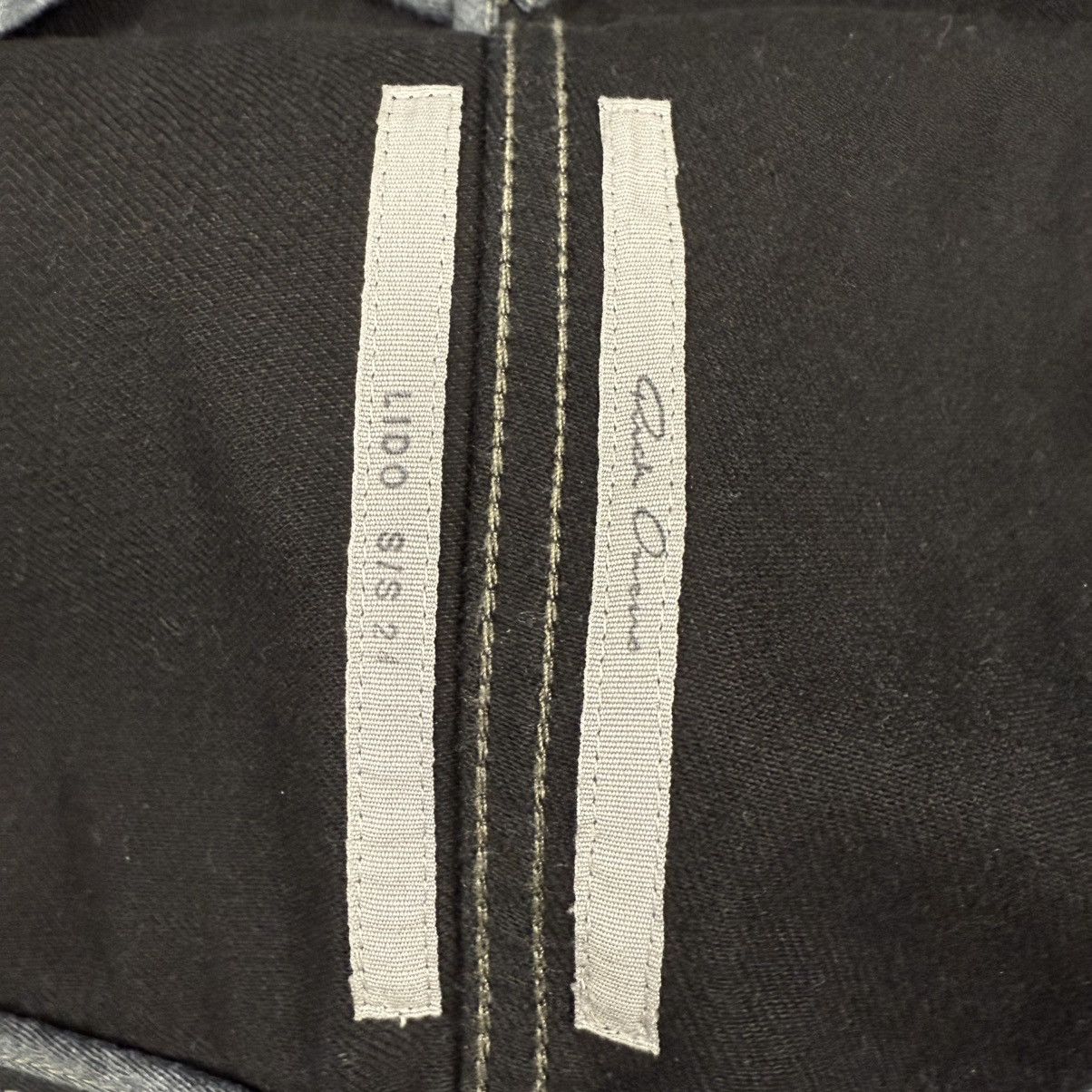 Rick Owens Rick Owens Bolan Banana High Slim Fit Waxed ‘Black’ Jeans Size US 34 / EU 50 - 5 Thumbnail