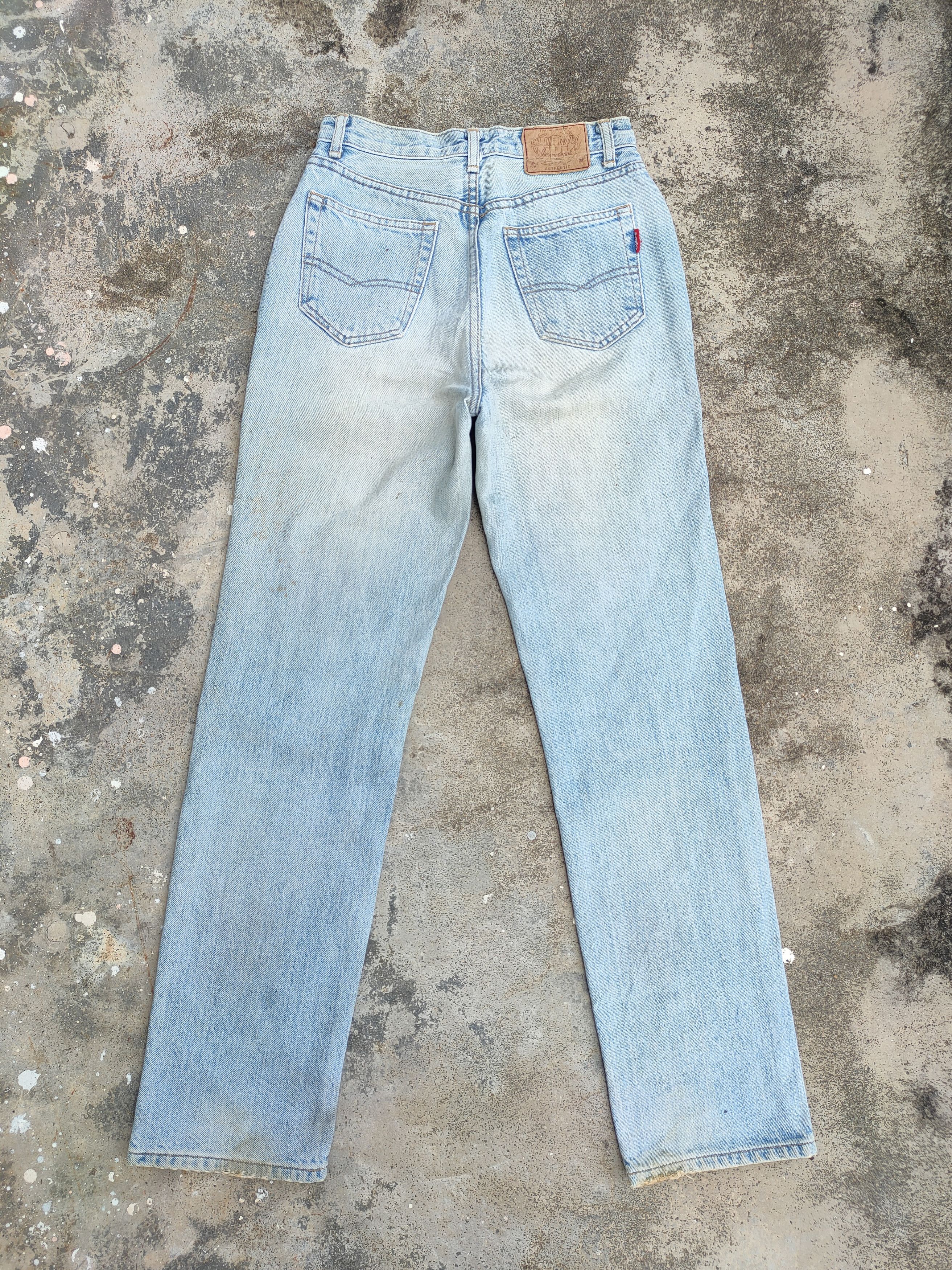 Japan Blue × Jean × Vintage VINTAGE BLUE WAY FADED JEANS DENIM PANTS Size US 26 / EU 42 - 7 Thumbnail