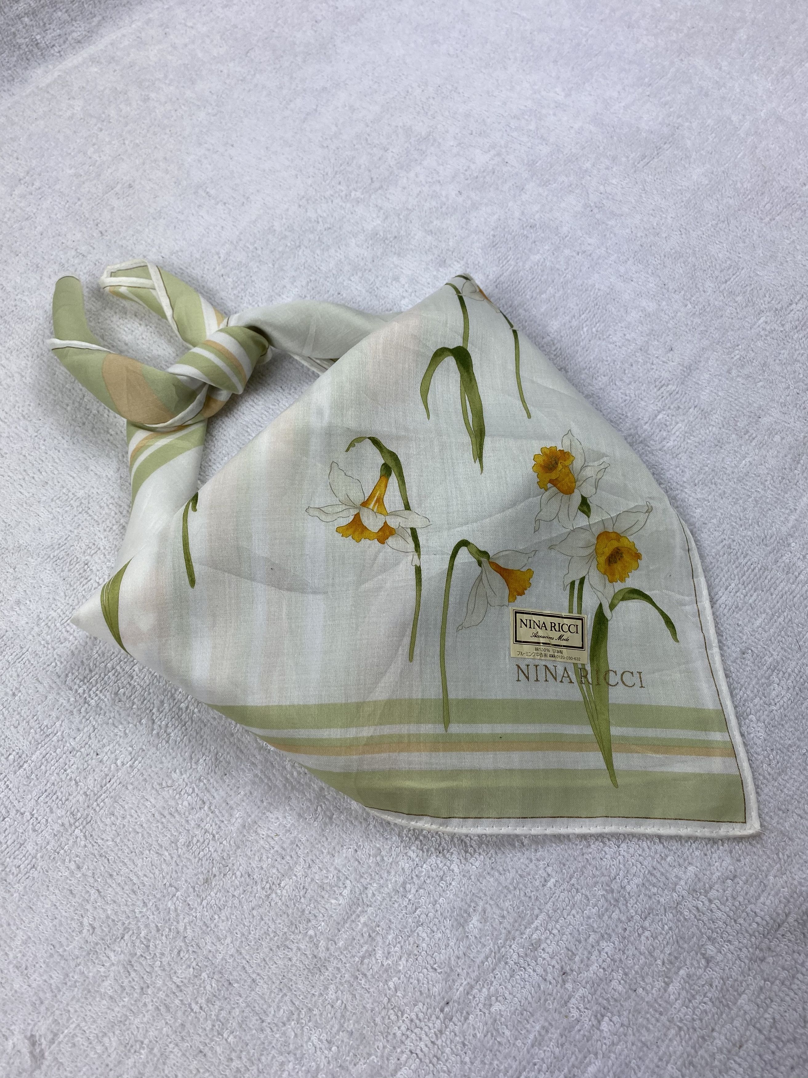 Nina Ricci × Vintage Nina Ricci Handkerchief / Bandana / Neckerchief Size ONE SIZE - 2 Thumbnail