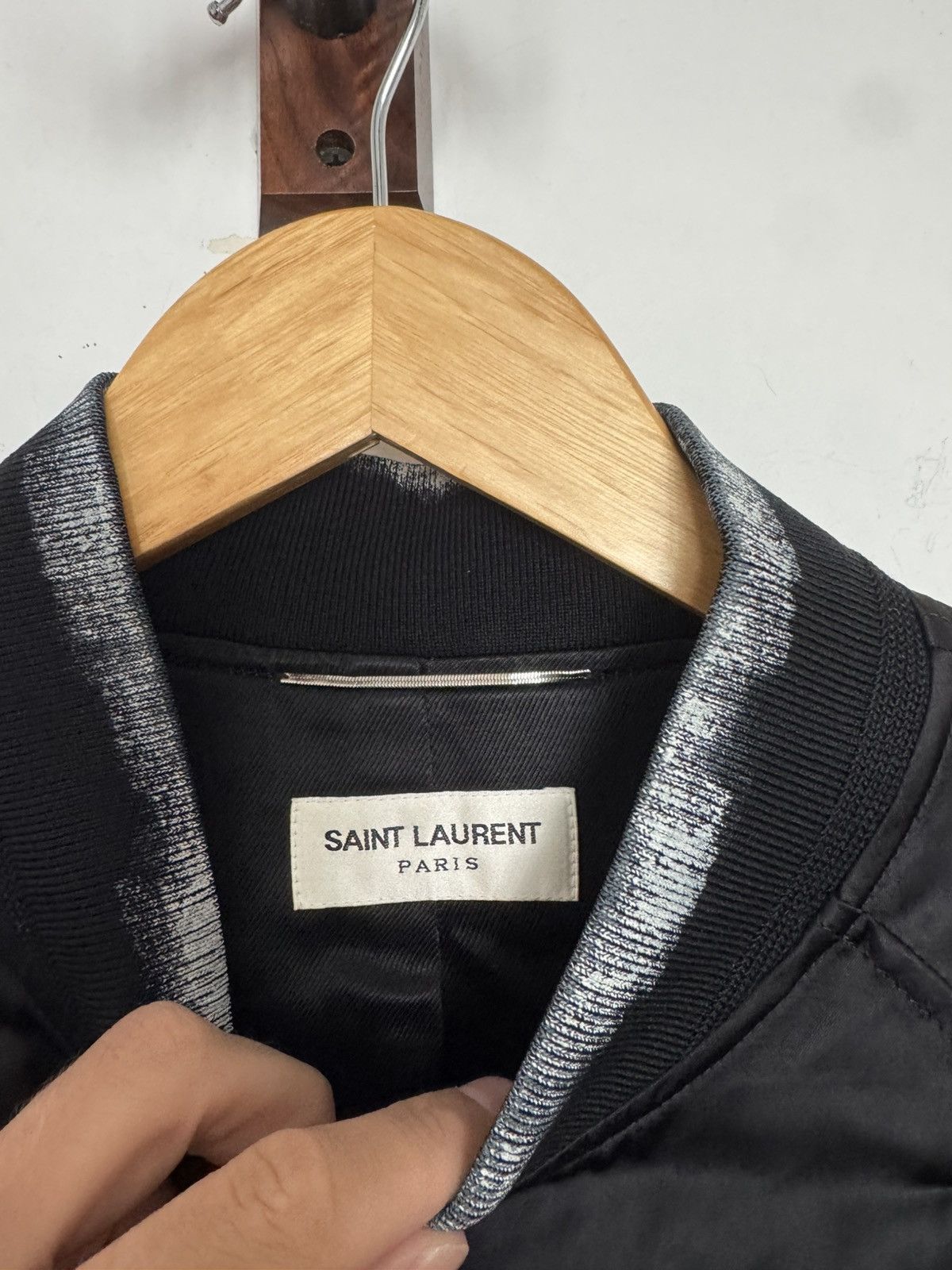 Saint Laurent Paris Hedi Moon Bomber Size US M / EU 48-50 / 2 - 3 Thumbnail