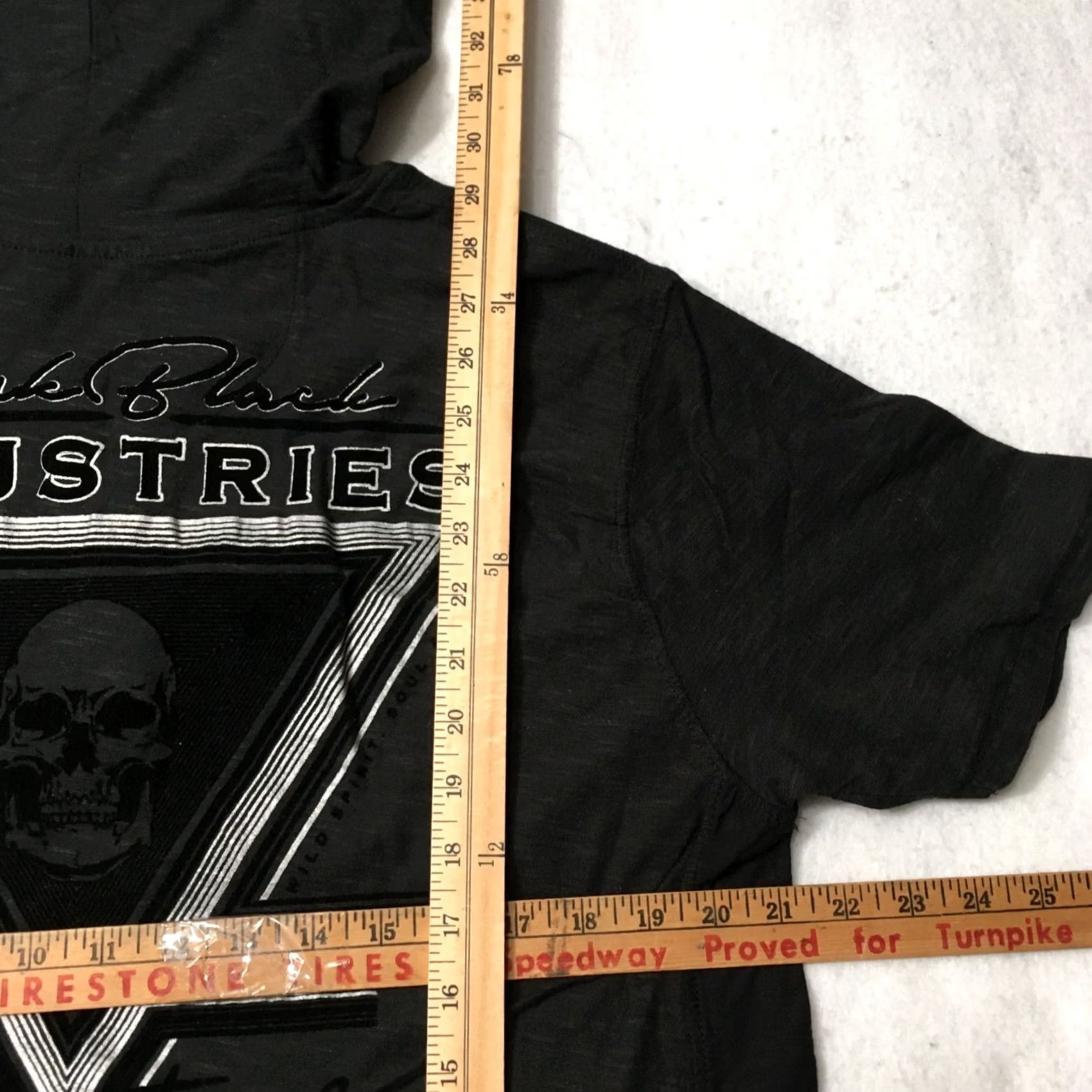 Vintage dark black Polo Hoodie Men L Solid Logo Golf 1/4 Button Draw String Hooded Knit Breathable Moisture Wicking Regular Size Black Nike Shirt Hats? Size US L / EU 52-54 / 3 - 2 Thumbnail