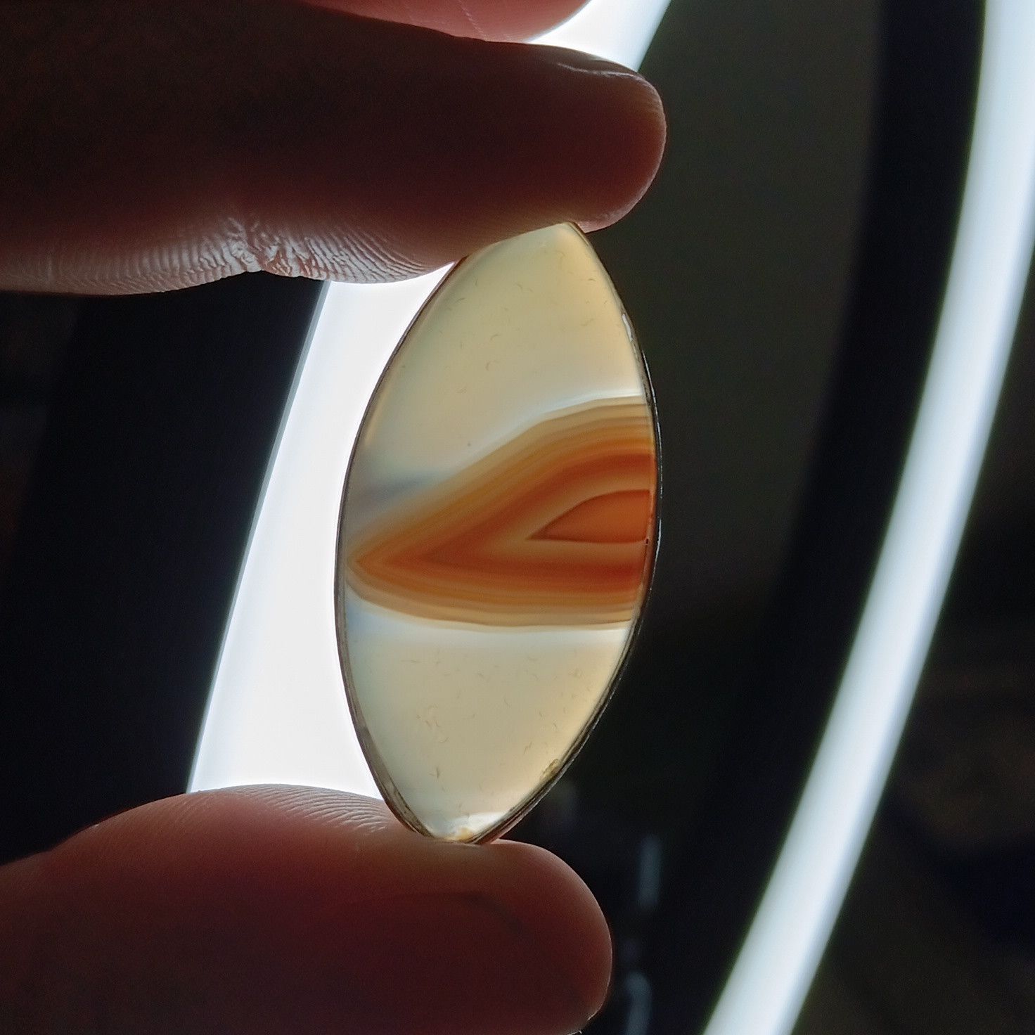Other Sardonyx gemstone ring, sz 7.25 Size ONE SIZE - 6 Thumbnail