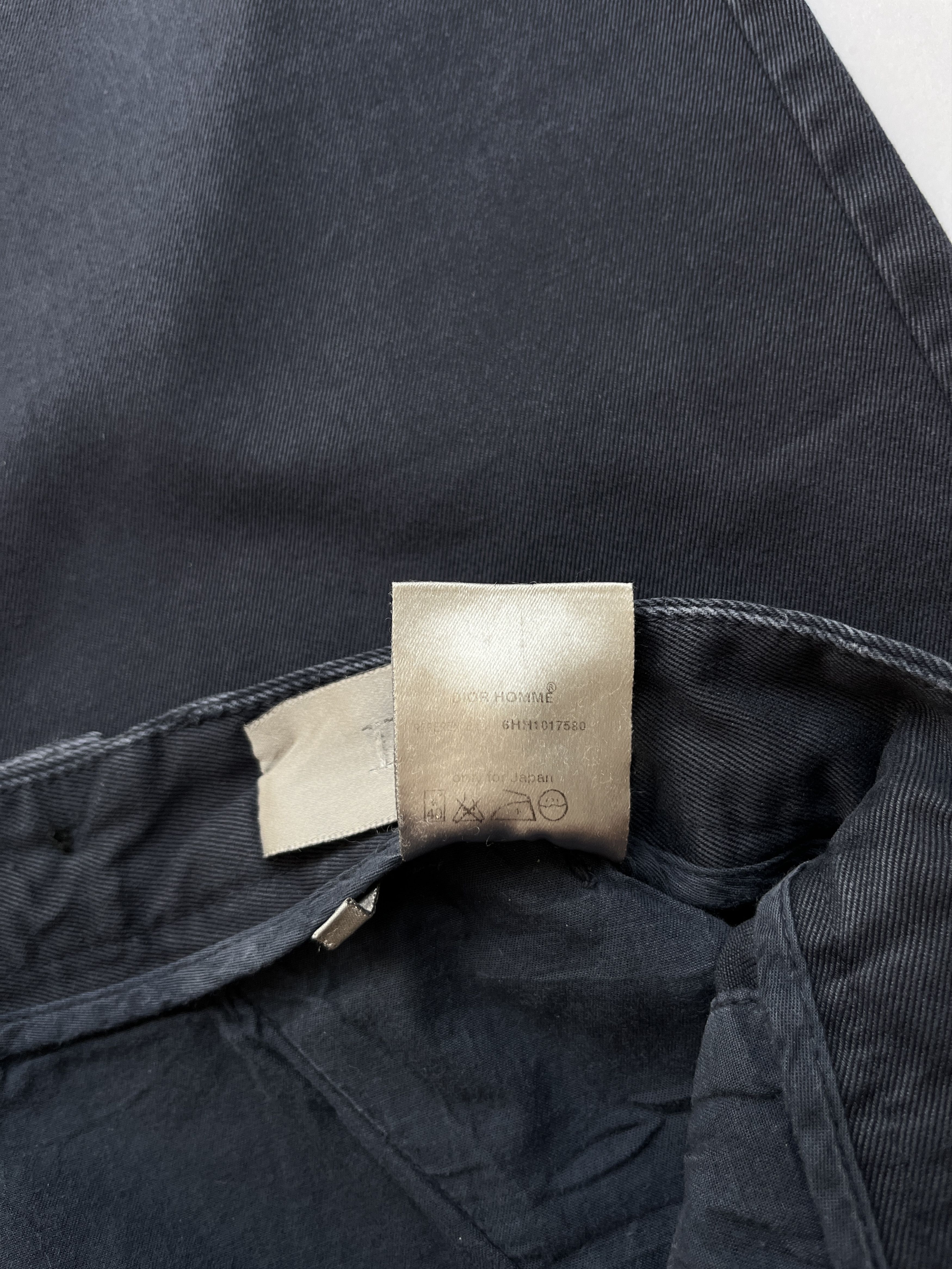 Dior × Hedi Slimane ⚡️QUICK SALE⚡️2006 Dior Hedi Slimane Navy Pants Trousers Size US 30 / EU 46 - 4 Thumbnail