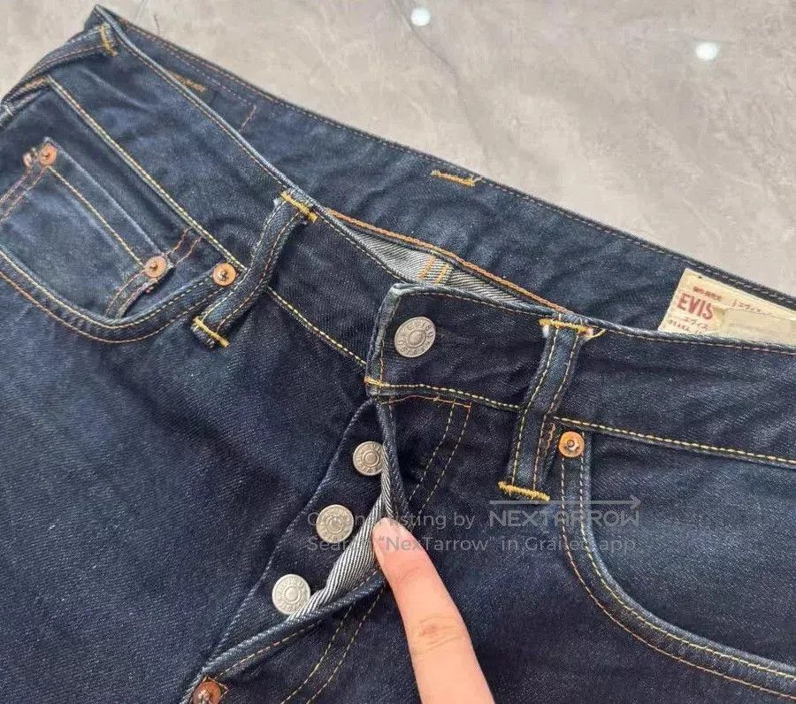 Evisu Evisu Floral Large M Denim Shorts. Size US 30 / EU 46 - 8 Thumbnail