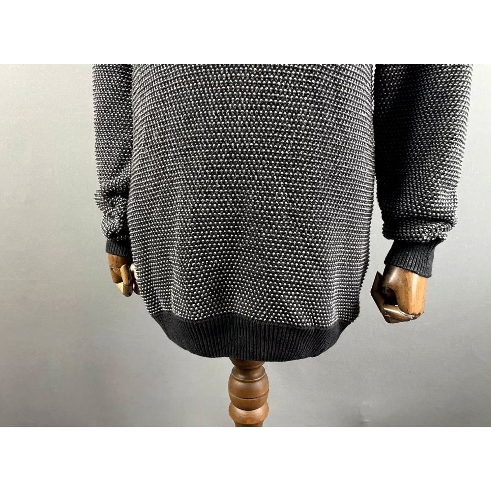 Diesel Diesel Sweater Mens Size XL Black Cotton Pullover Crew Neck Long Sleeve Size US XL / EU 56 / 4 - 5 Thumbnail
