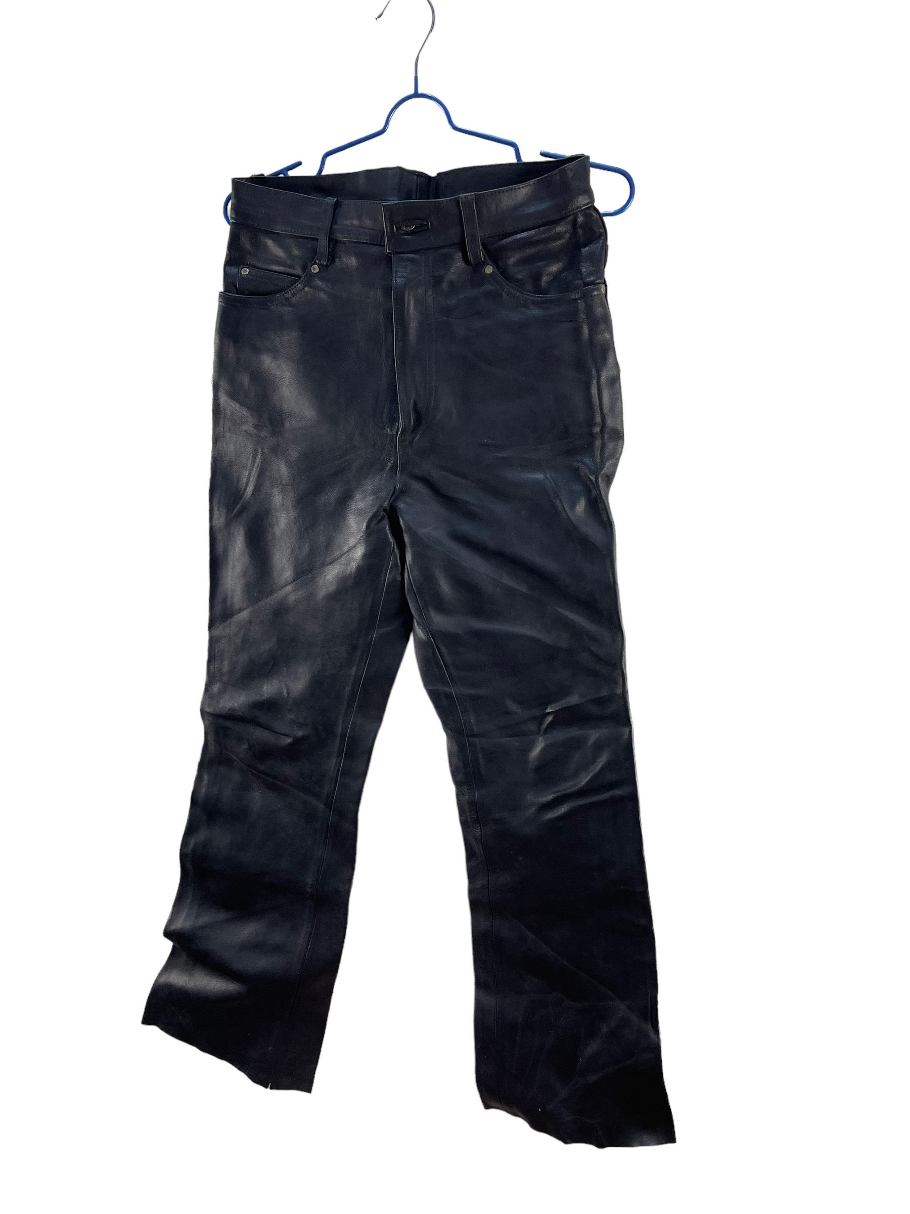 Harley Davidson Vintage Harley Davidson Leather Pant Size 30" / US 8 / IT 44 - 4 Thumbnail
