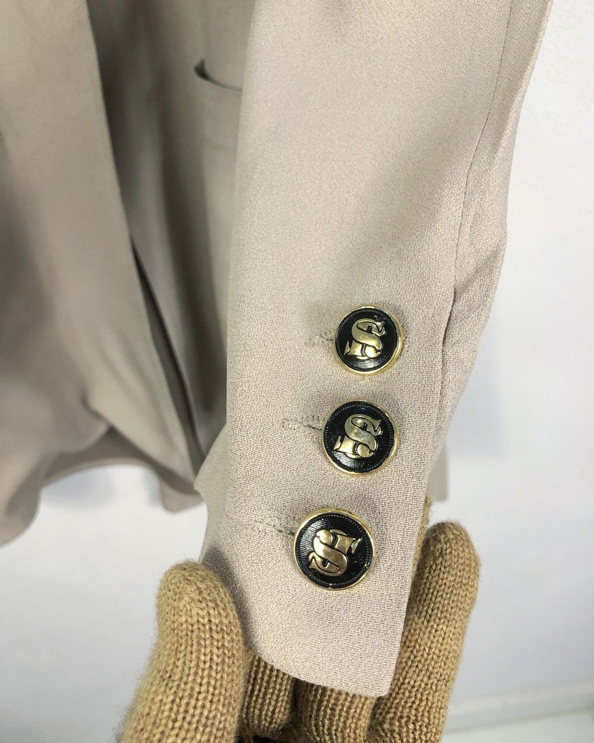 Designer × Sonia Rykiel × Vintage Rare Vintage Sonia Rykiel Button Jacket Made in France Size S / US 4 / IT 40 - 6 Thumbnail
