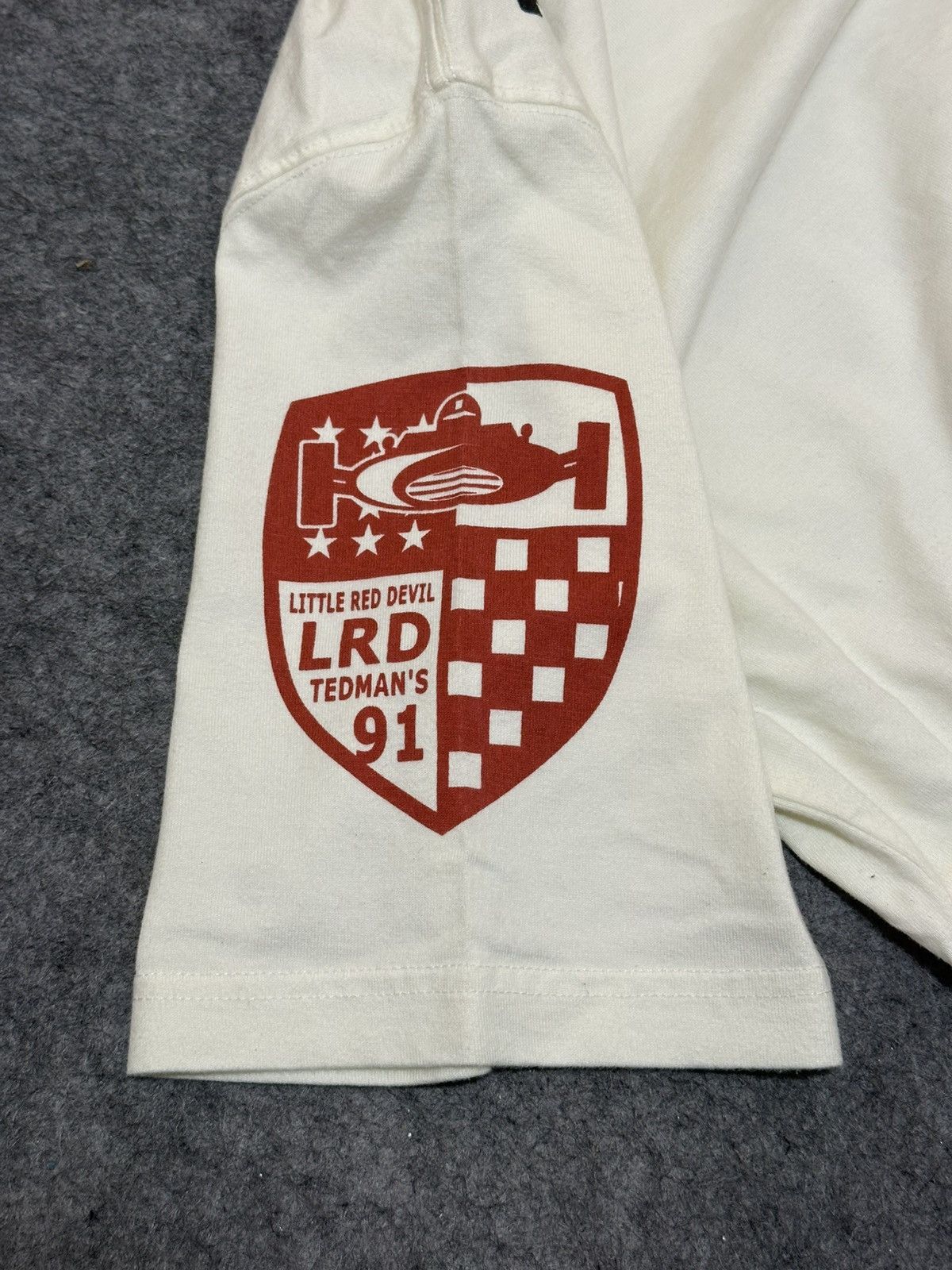 Tedman Tedman's Lucky Clothing motorsport graphic t-shirt. Size US S / EU 44-46 / 1 - 8 Thumbnail