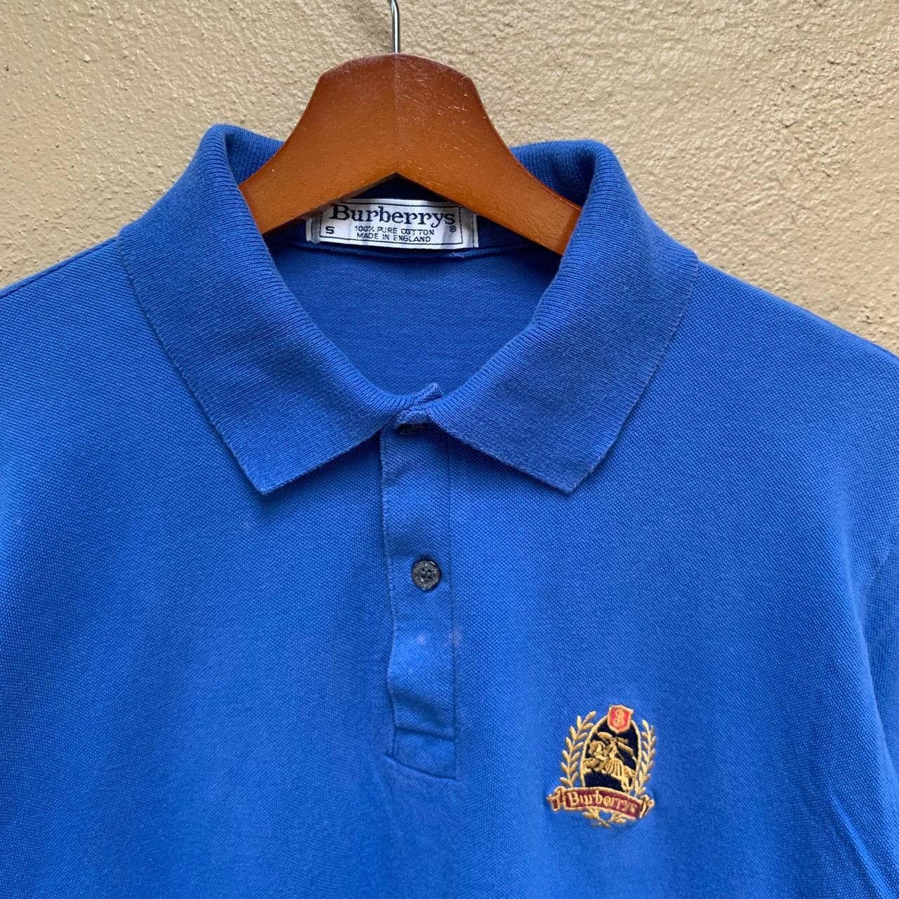 Burberry Vintage BURBERRY Polo T-shirt Size US S / EU 44-46 / 1 - 3 Thumbnail