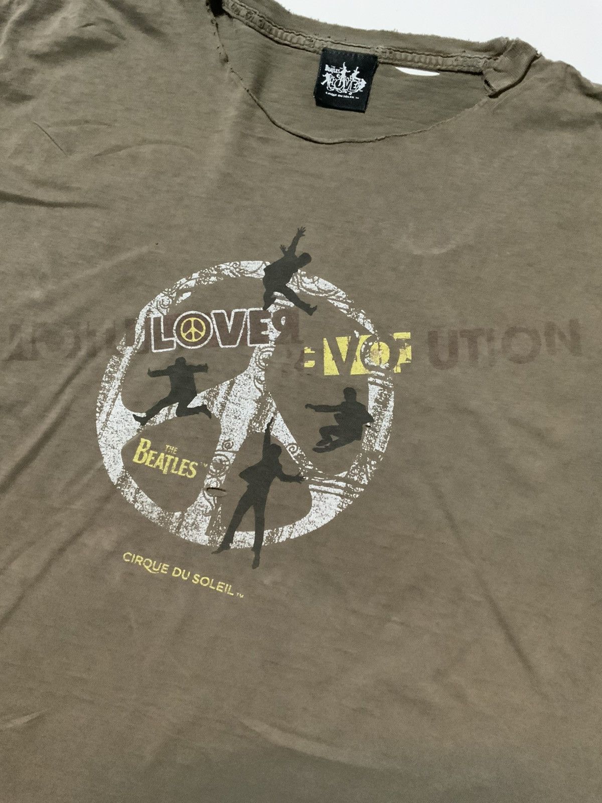 Other The Beatles Cirque Du Soleil Love Revolution Peace T-Shirt Size US L / EU 52-54 / 3 - 6 Thumbnail