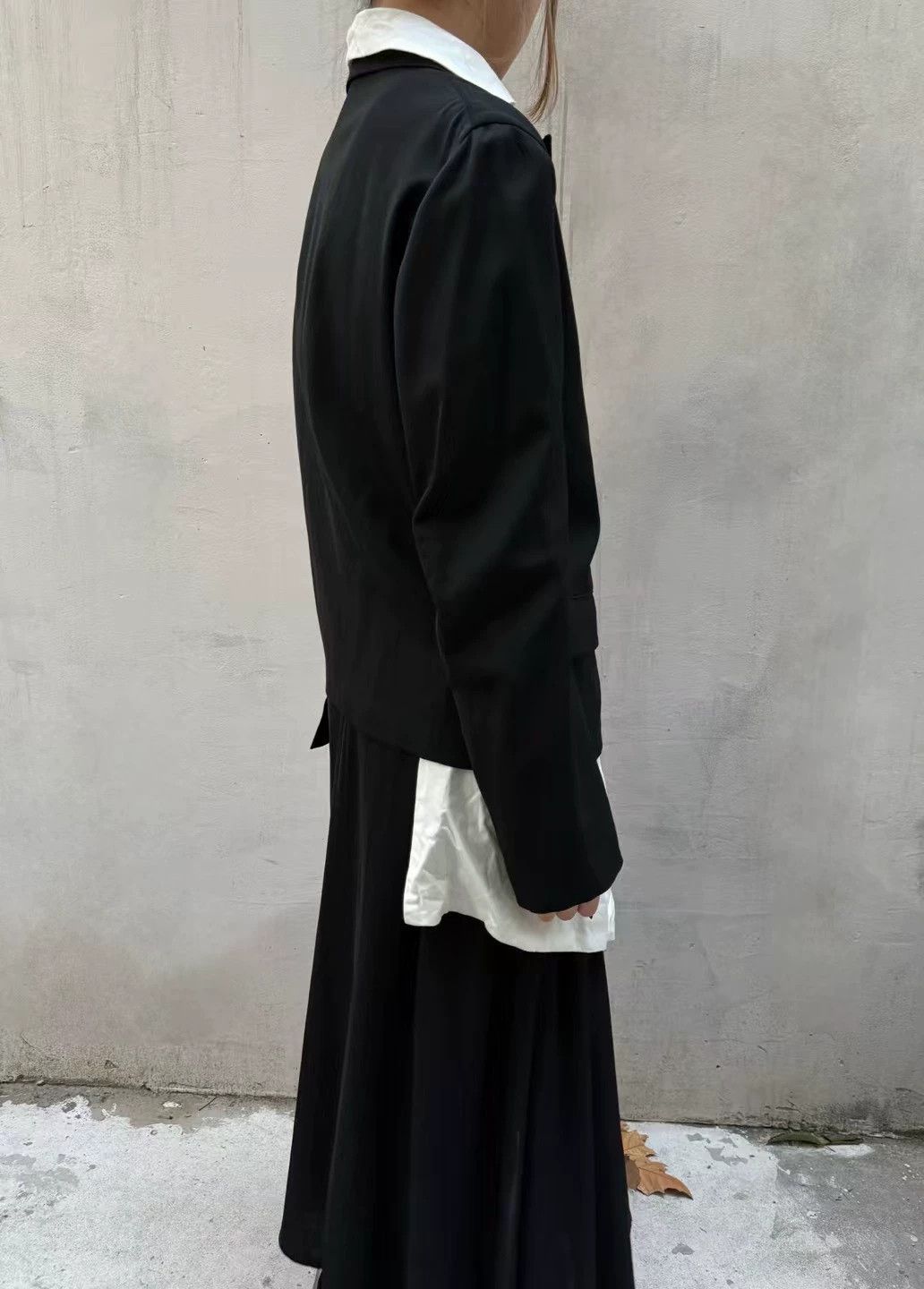 Yohji Yamamoto Yohji Yamamoto 2-in-1 Detachable White Shirt Suit Size US S / EU 44-46 / 1 - 4 Thumbnail
