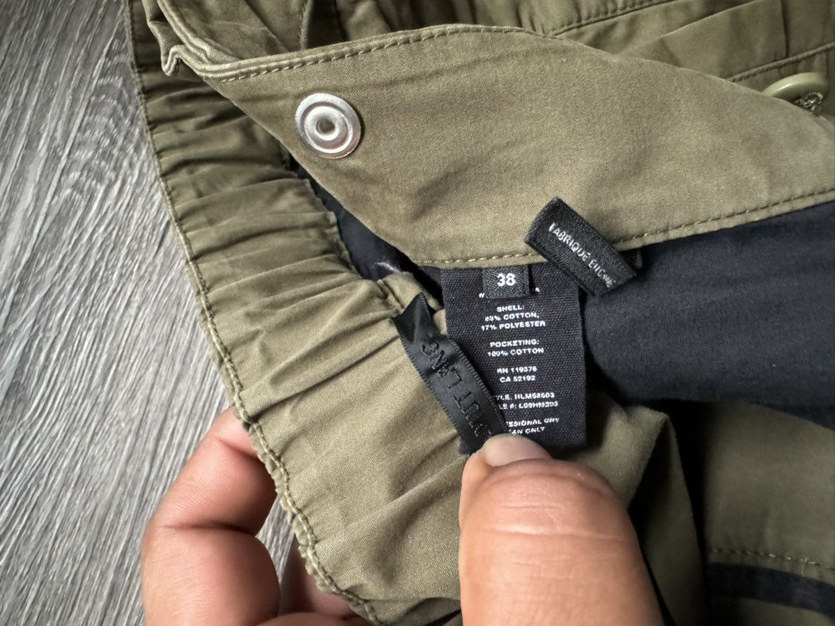 Helmut Lang HELMUT LANG LIMITED EDITION Green FLIGHT AVIATOR CARGO PANTS Size US 38 / EU 54 - 5 Thumbnail