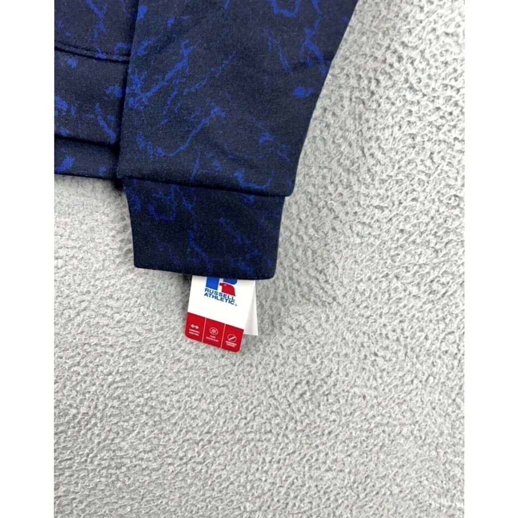 Russell Athletic VINTAGE? No — Russell Athletic Hoodie Mens Medium Blue Graphic Print Sweatshirt NEW Size US M / EU 48-50 / 2 - 7 Thumbnail
