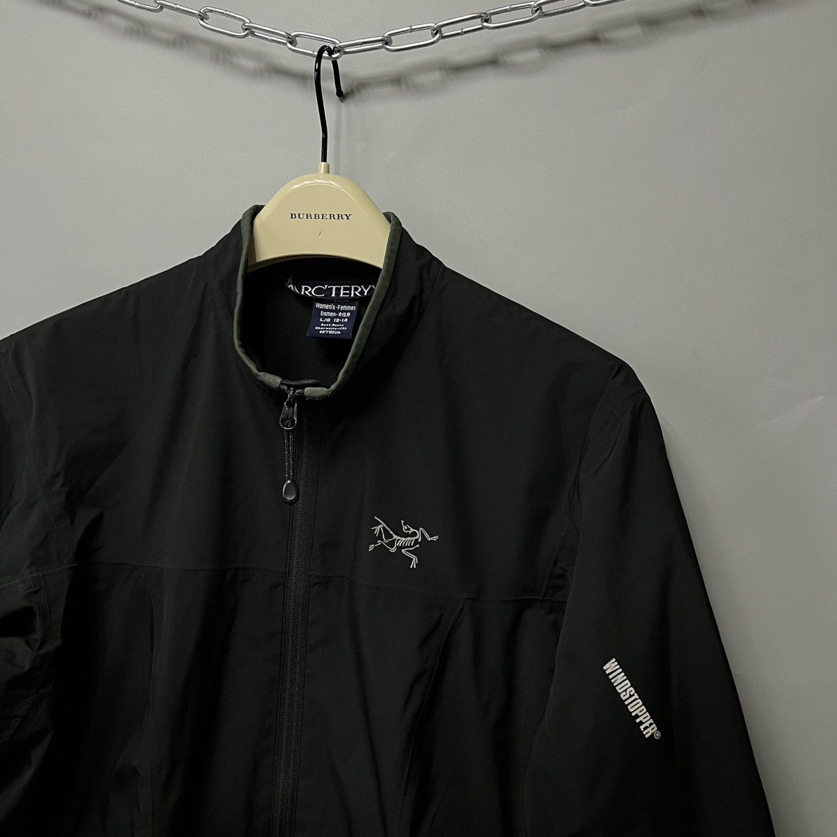 Arc'teryx Arcteryx Windstopper Zip Jacket Black Y2k Size L / US 10 / IT 46 - 3 Thumbnail