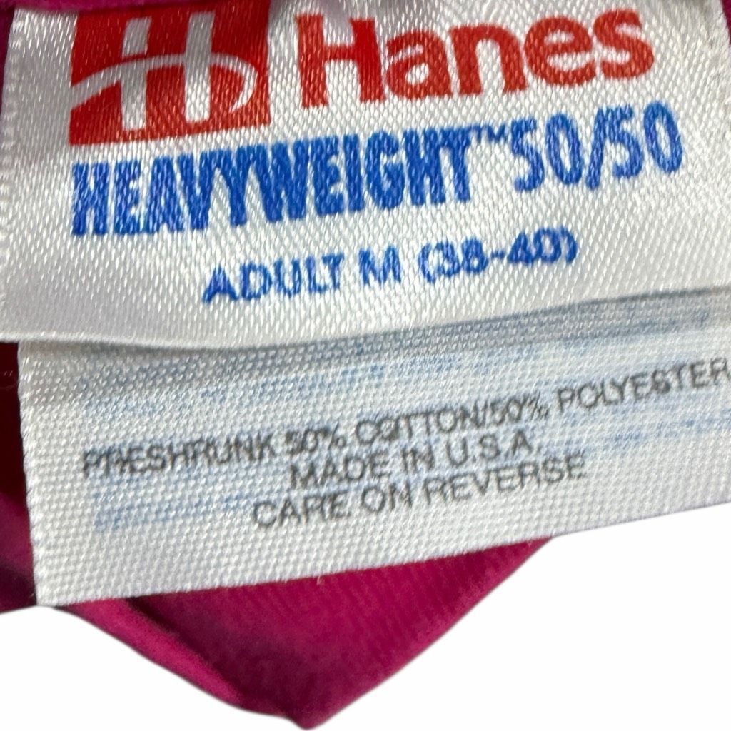 Hanes Vintage 1988 Charleston SC Rainbow Row Graphic T Shirt Pink Hanes Adult M Size US M / EU 48-50 / 2 - 4 Thumbnail