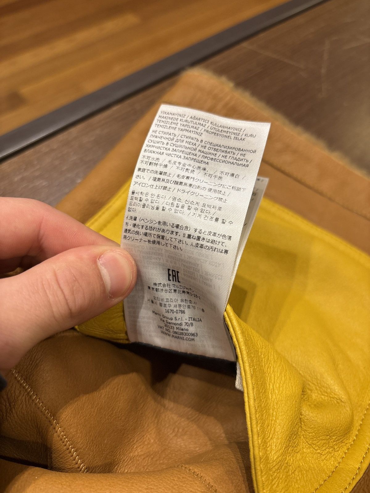Carhartt Wip × Marni Marni X Carhartt Reversible Leather Sherpa Jacket Size US L / EU 52-54 / 3 - 8 Thumbnail