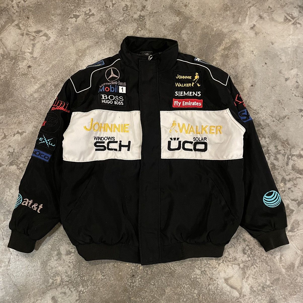 Mercedes Benz McLaren Vintage Racing Jacket Og Hype Y2k Rare