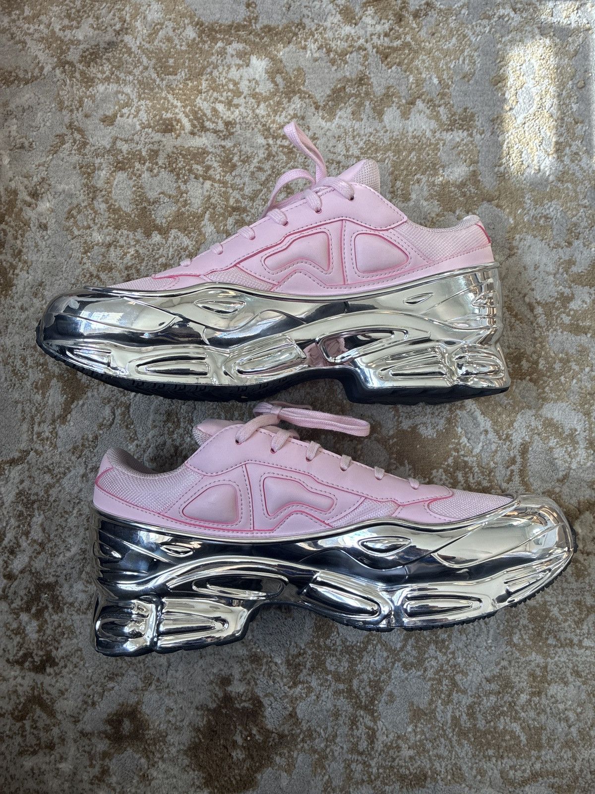 Adidas × Raf Simons Raf Simons x adidas Ozweego 'Mirrored - Clear Pink' Size US 10 / EU 43 - 2 Thumbnail