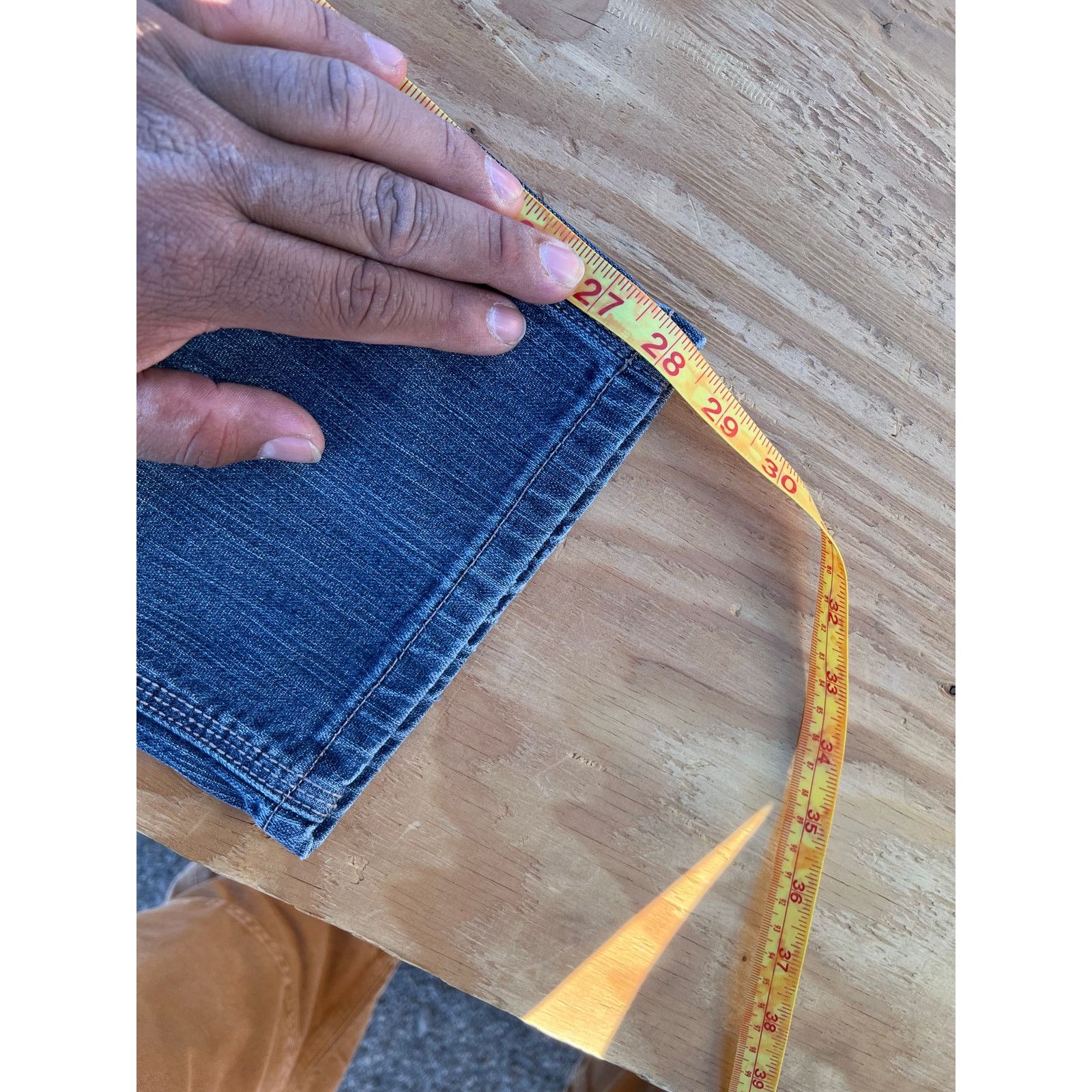 Carhartt Carhartt Jeans Mens 36x30 Blue Denim Carpenter jeans Y2K Size US 36 / EU 52 - 7 Thumbnail