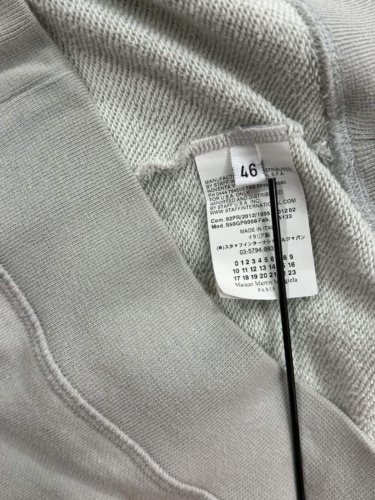 Maison Margiela Maison Margiela - AW12 Elbow Patch Sweater Size US S / EU 44-46 / 1 - 8 Thumbnail