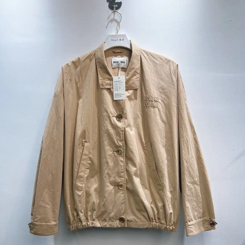 Miu Miu Miu Miu Pink Women's Jacket 0089 Size XS / US 0-2 / IT 36-38 - 1 Thumbnail