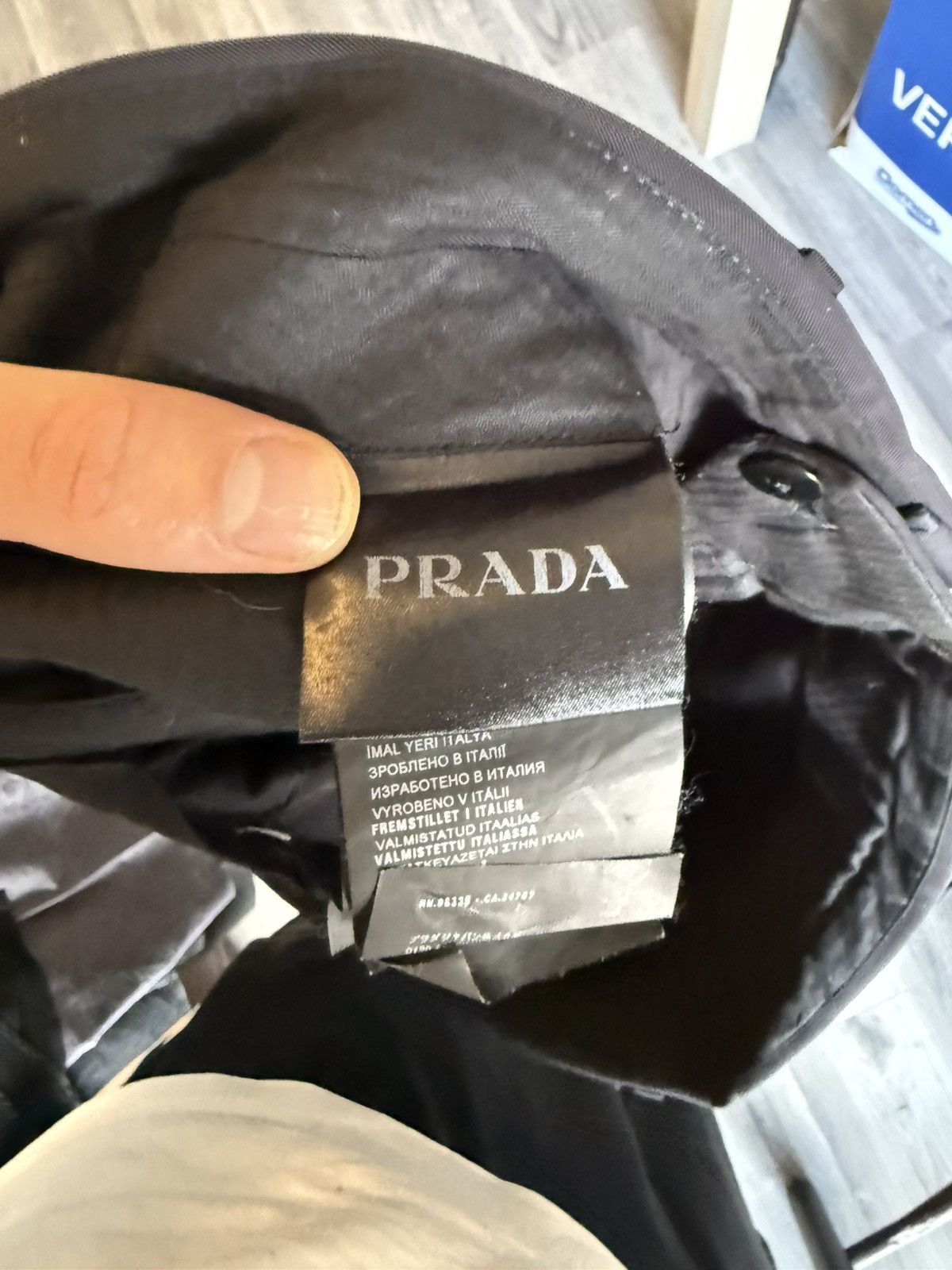 Prada Prada Navy Nylon Trousers with Cuffed Hem – Size 52 Size US 36 / EU 52 - 13 Thumbnail