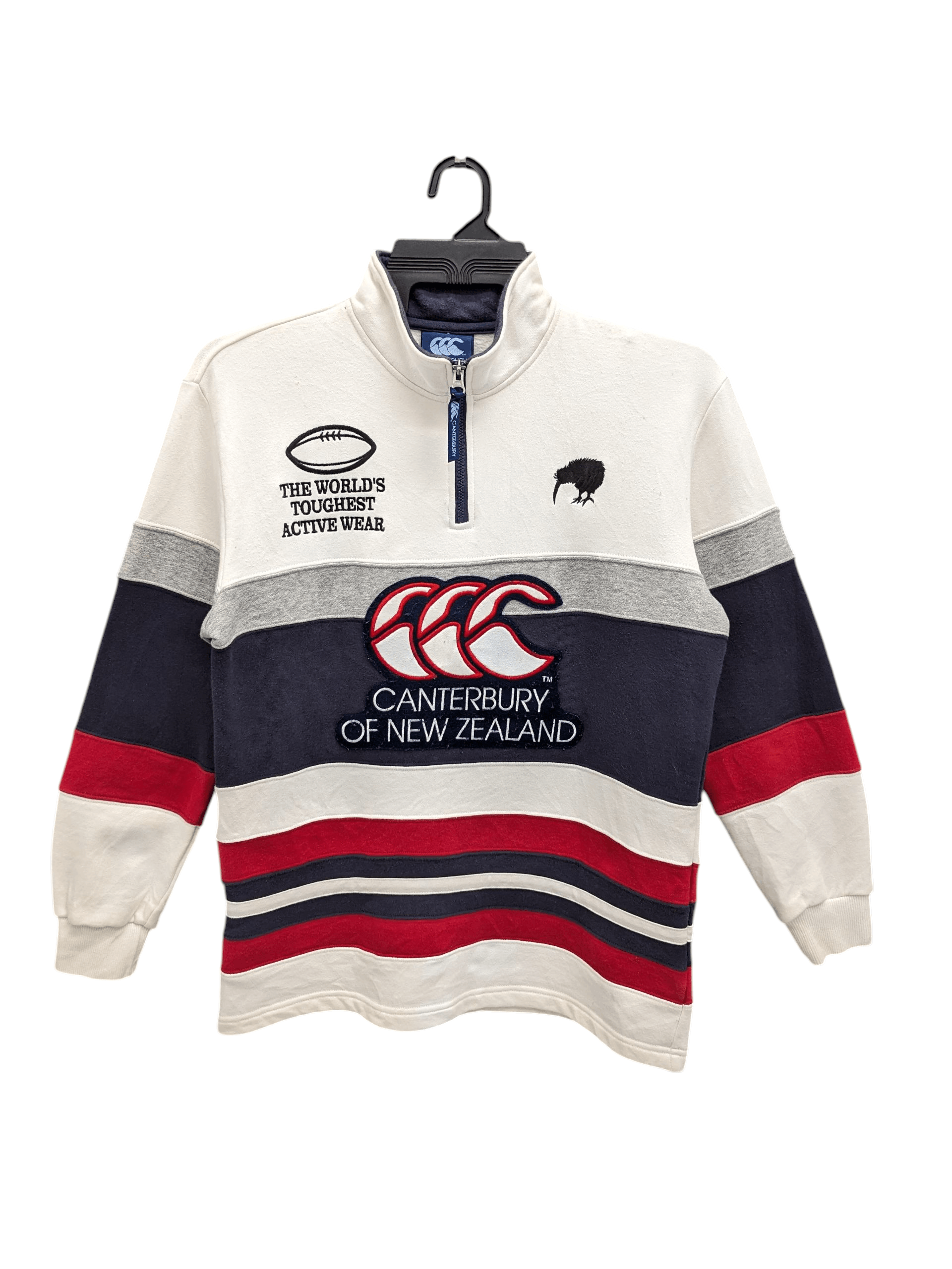 Canterbury of New Zealand Canterbury Of New Zealand Rugby Stripe Sweatshirt Size US L / EU 52-54 / 3 - 1 Thumbnail