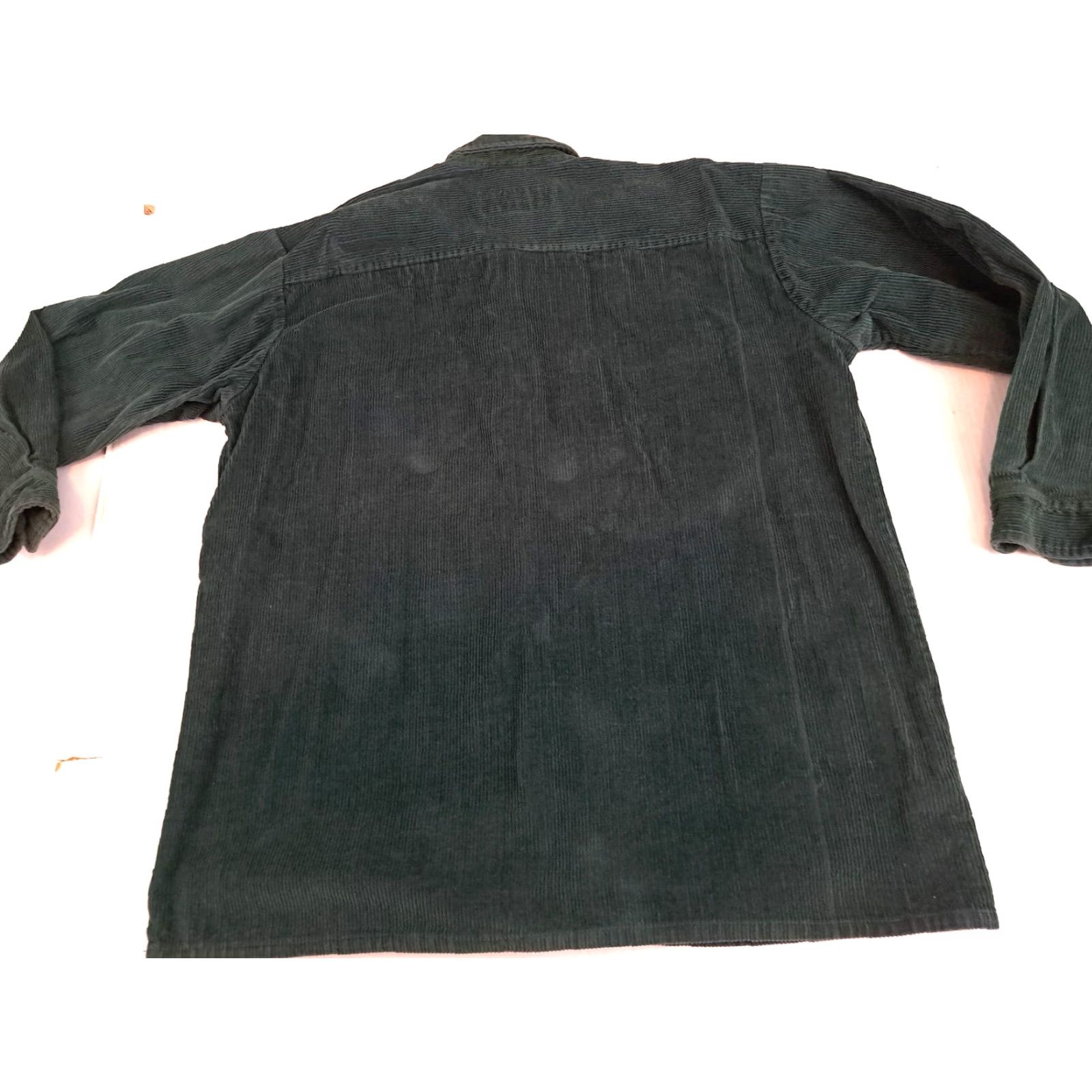 X-LARGE VINTAGE Argee Button-Up Western Corduroy Shirt XL Green Cotton ков Size US XL / EU 56 / 4 - 6 Thumbnail