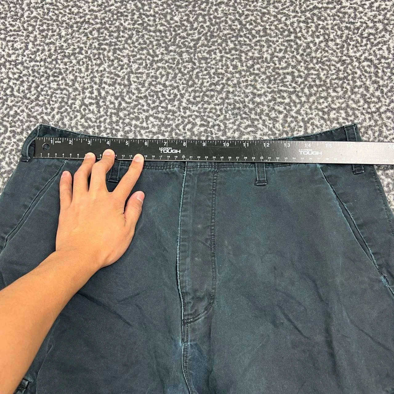 Anchor Blue Anchor Blue Shorts Men 34 Cargo Chino Pockets 100% Cotton Size US 34 / EU 50 - 8 Thumbnail